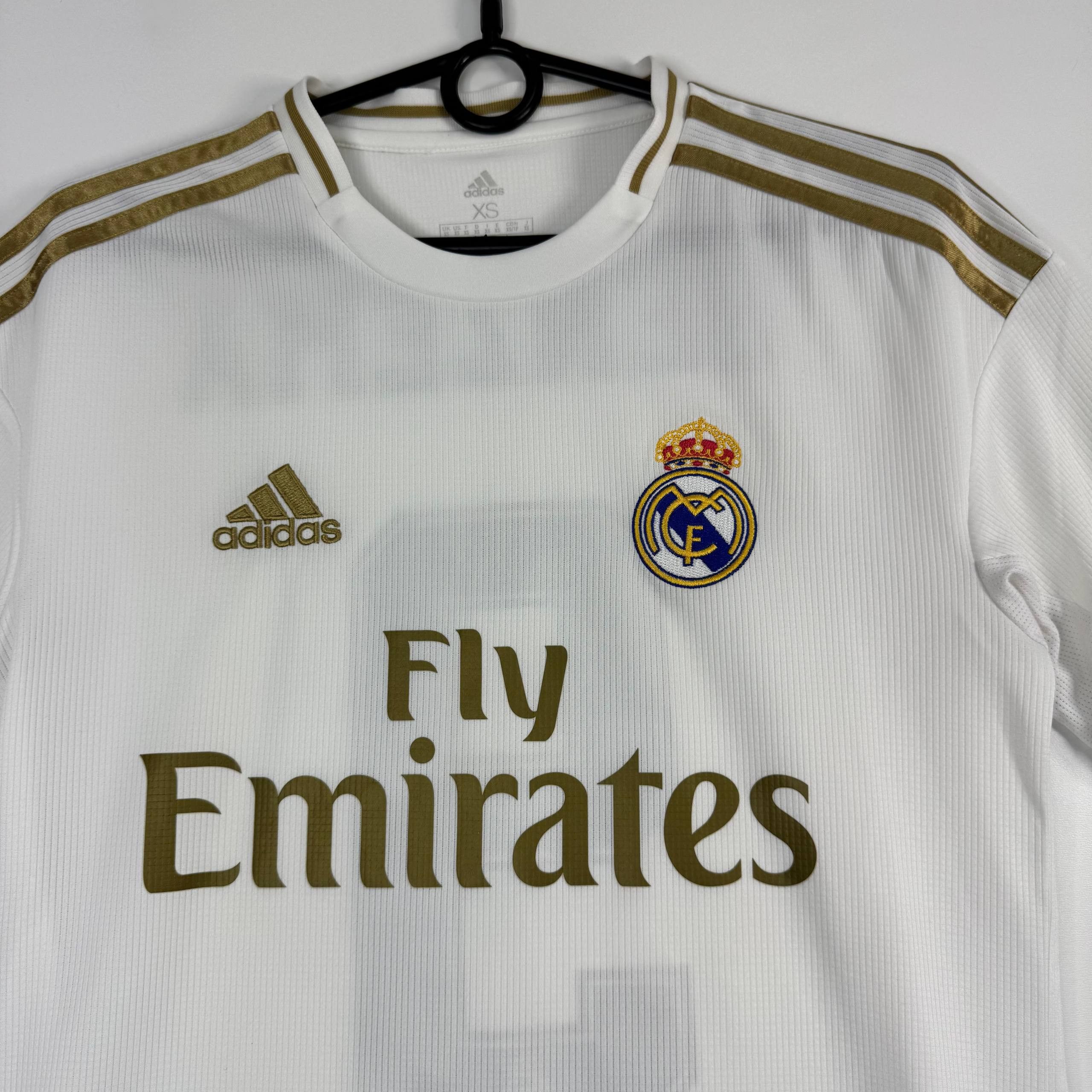Adidas Adidas Real Madrid Home Jersey 2019/20 Benzema #9 XS Size US XS / EU 42 / 0 - 2 Thumbnail