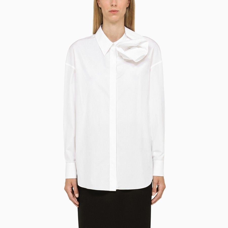 image of Alexander Mcqueen O1D2Blof01223 Shirt In White, Women's (Size XS)