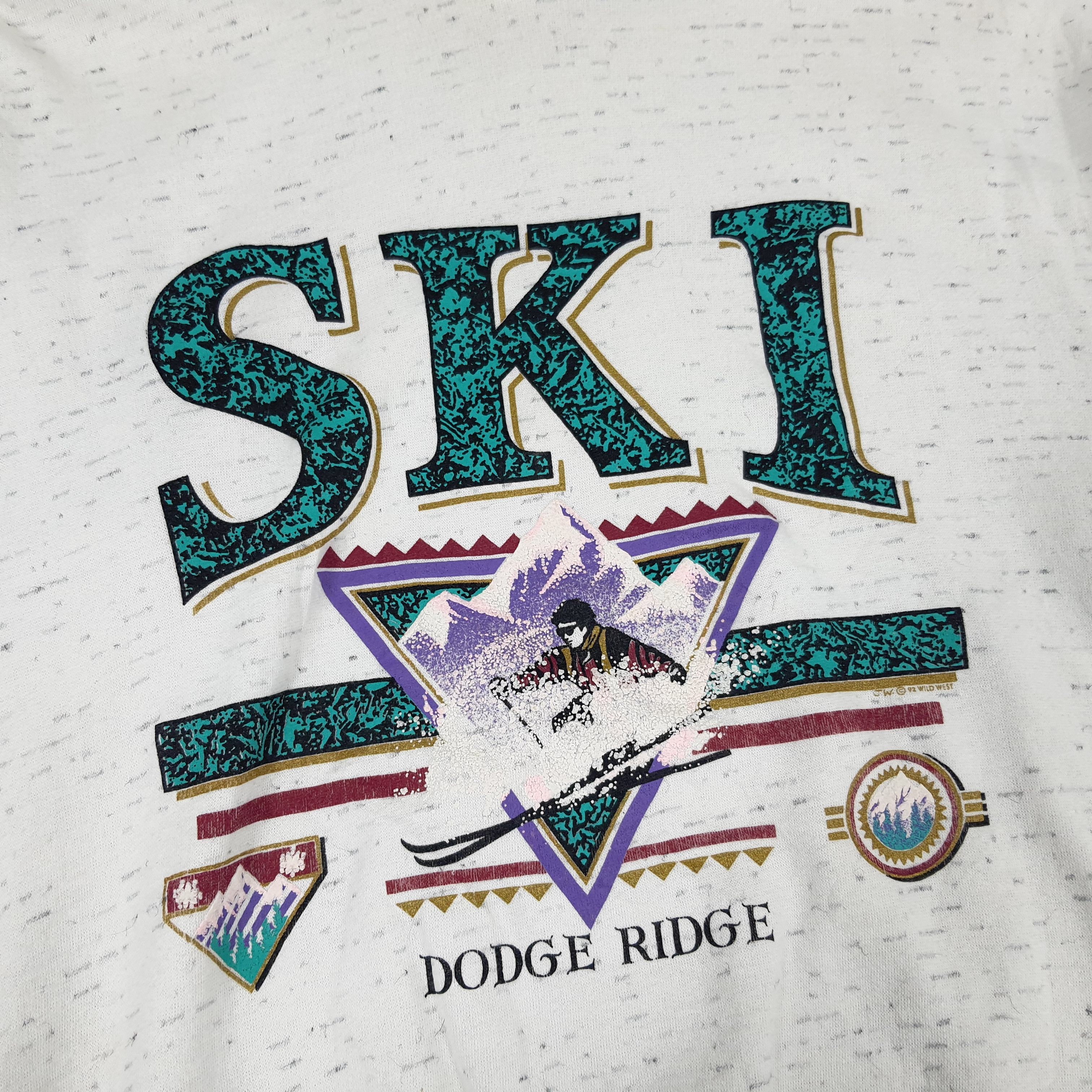 Vintage Vintage SKI Dodge Ridge Hoodies Size US L / EU 52-54 / 3 - 2 Thumbnail