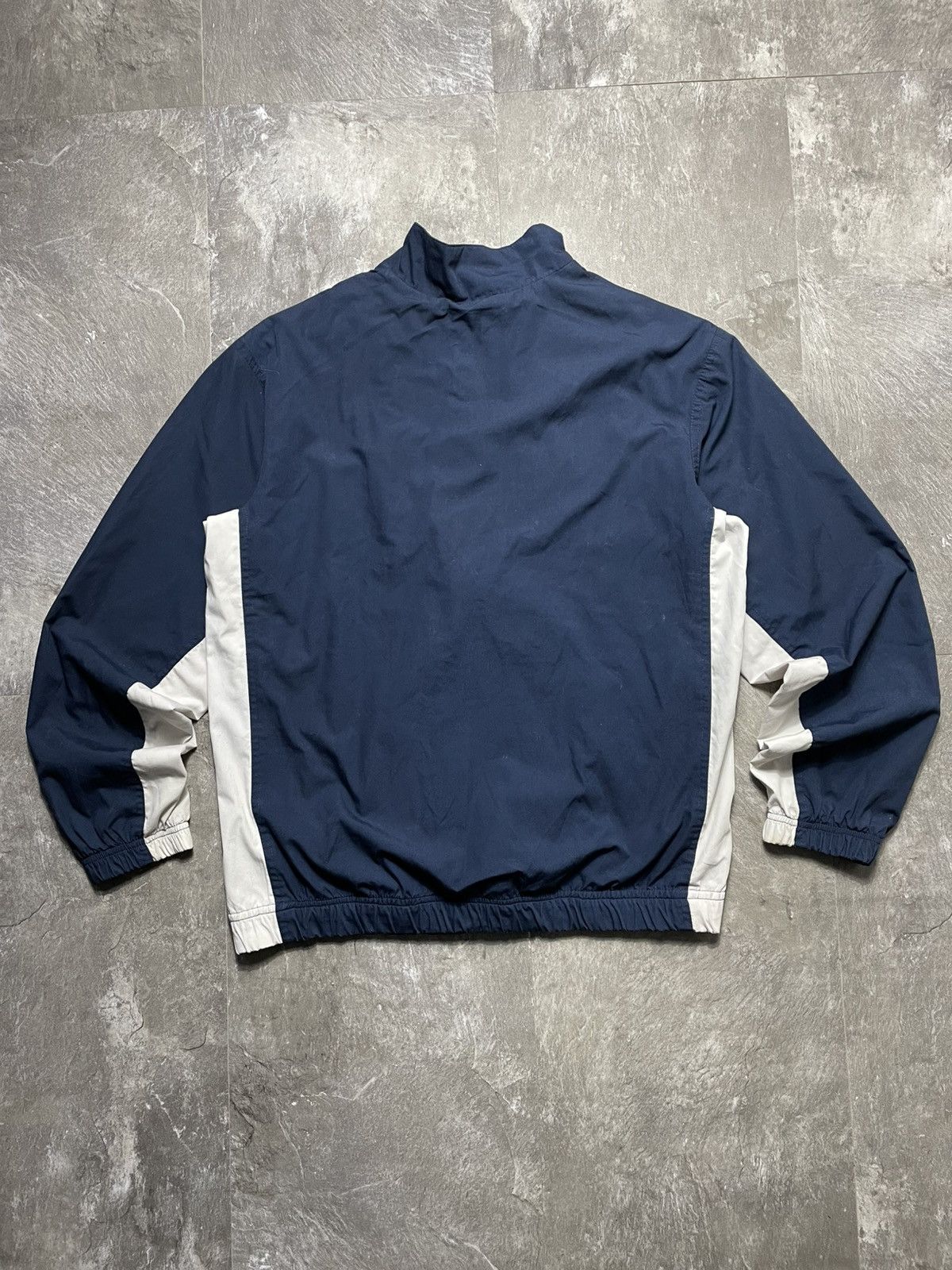 Nike Vintage Nike Track Jacket Nylon Top Striped 2000s Y2k Swoosh Size US M / EU 48-50 / 2 - 3 Thumbnail