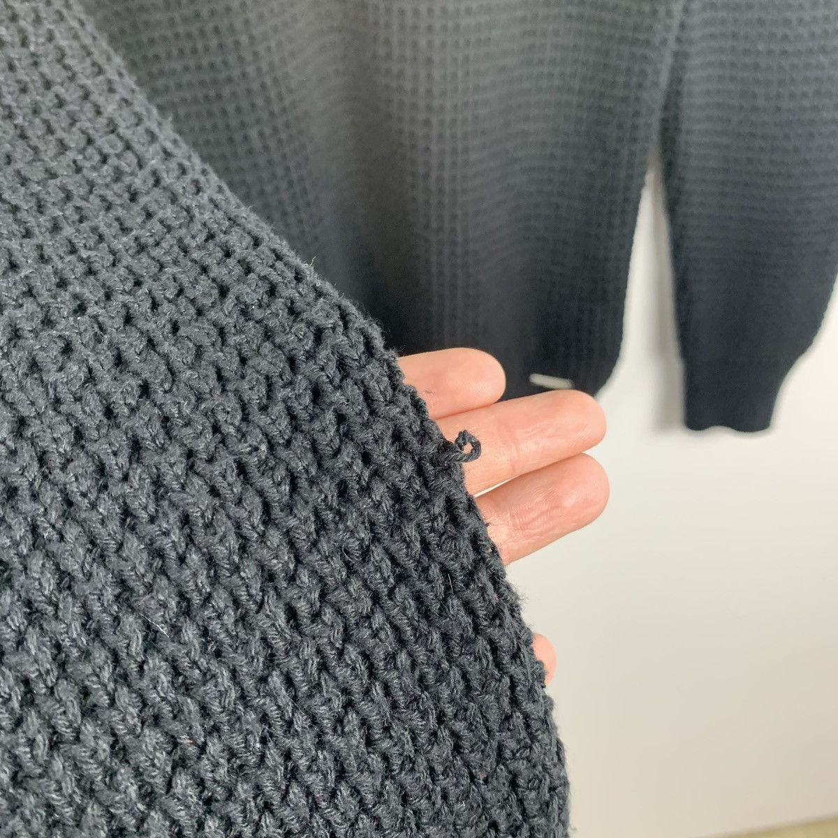 Diesel Men’s Diesel Chunky Knit Sweater Y2K Designer Streetwear Size US L / EU 52-54 / 3 - 12 Thumbnail