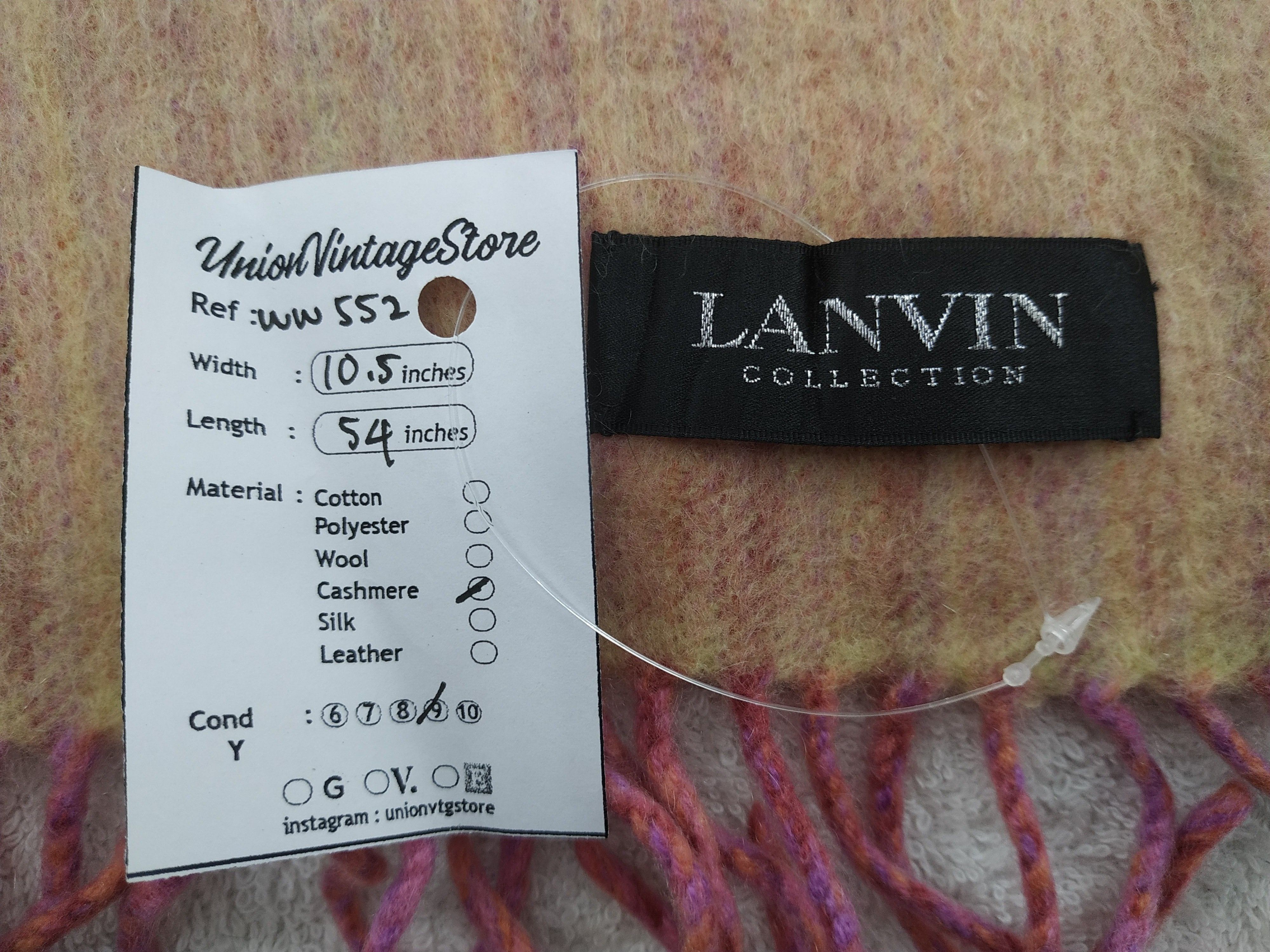 Lanvin Lanvin Scarf / Muffler / Neckwear - WW552 Size ONE SIZE - 5 Thumbnail