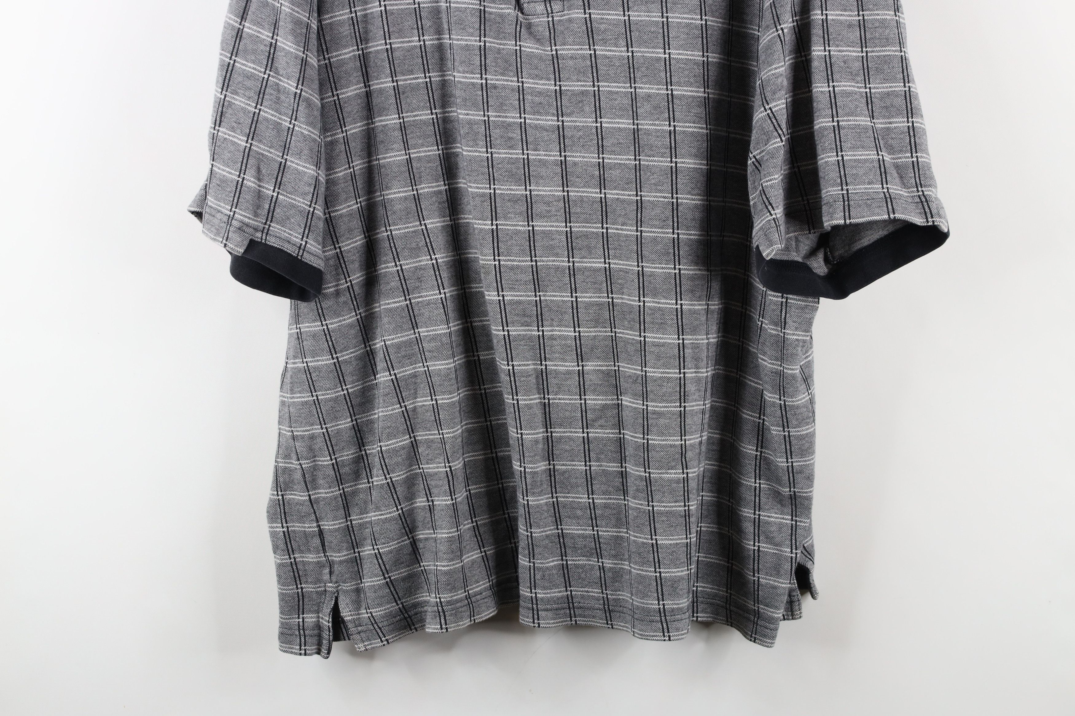 Vintage Vintage 90s Streetwear Checkered Collared Golf Polo Shirt Size US XL / EU 56 / 4 - 3 Thumbnail