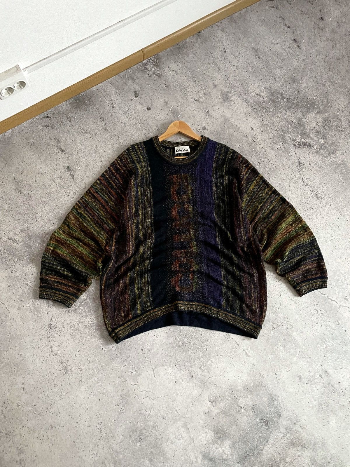 Knit Sweater Colucci Pullover Fler Vintage Carlo Colucci