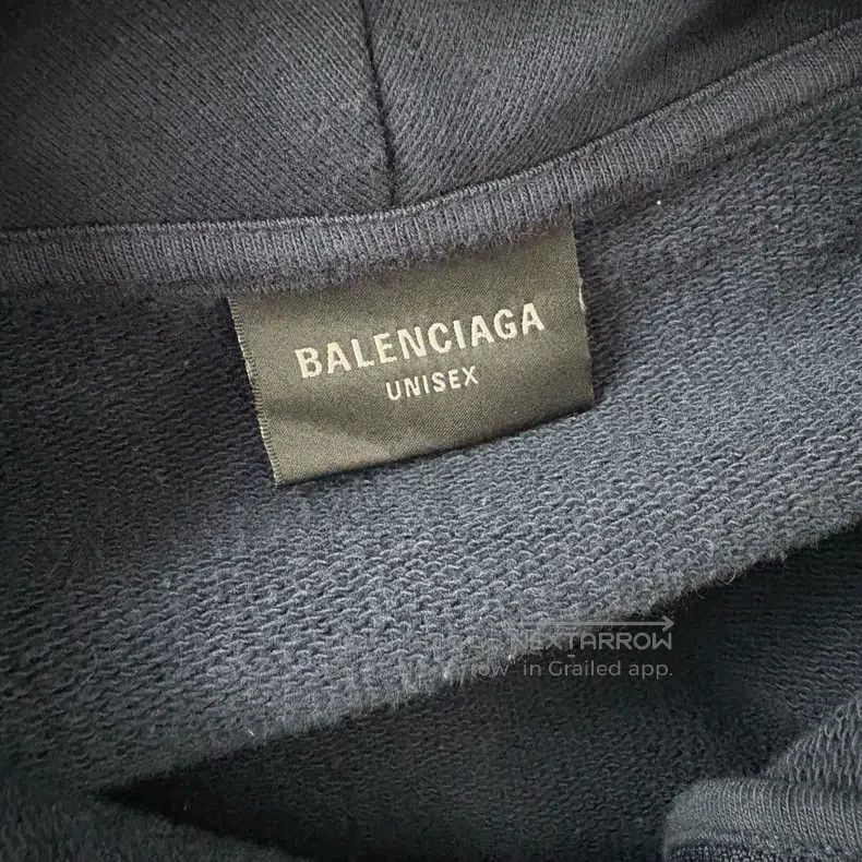 Balenciaga Balenciaga Mud Dyed Battle Horse Hooded Sweatshirt Size US L / EU 52-54 / 3 - 3 Thumbnail