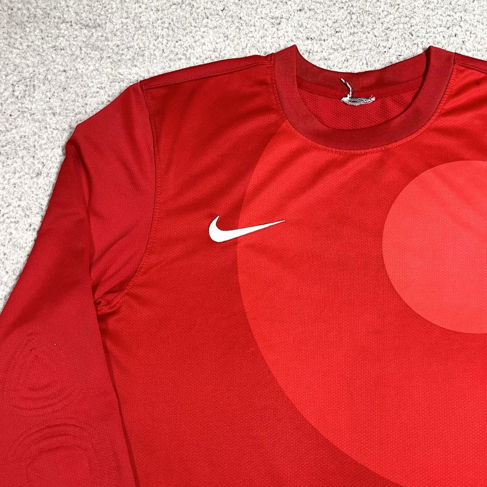 Nike Nike Jersey Mens Small Red Long Sleeve Padded Elbow Goalkeeper Park IV Size US S / EU 44-46 / 1 - 3 Thumbnail