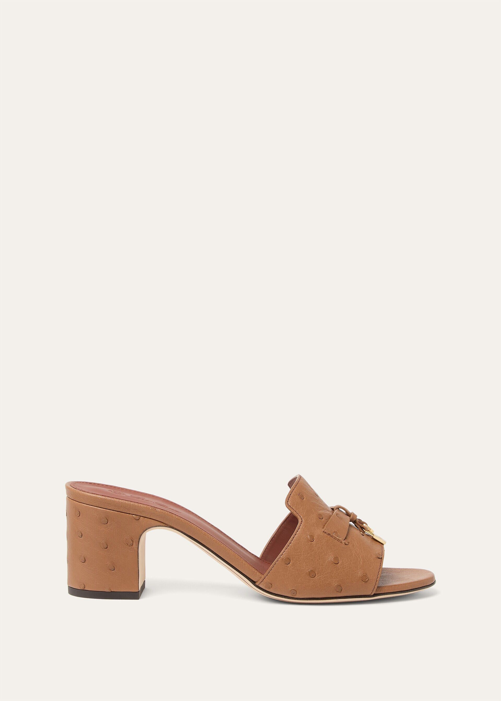 Loro Piana os11x0326 FAL0469 Summer Charms Sandals in Colour Vicuna Size US 10 / IT 40 - 1 Thumbnail