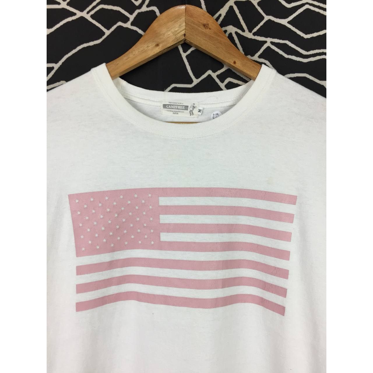 Japanese Brand Campfree Japanese Brand Flag Graphic Long Sleeve Tee Size US M / EU 48-50 / 2 - 3 Thumbnail