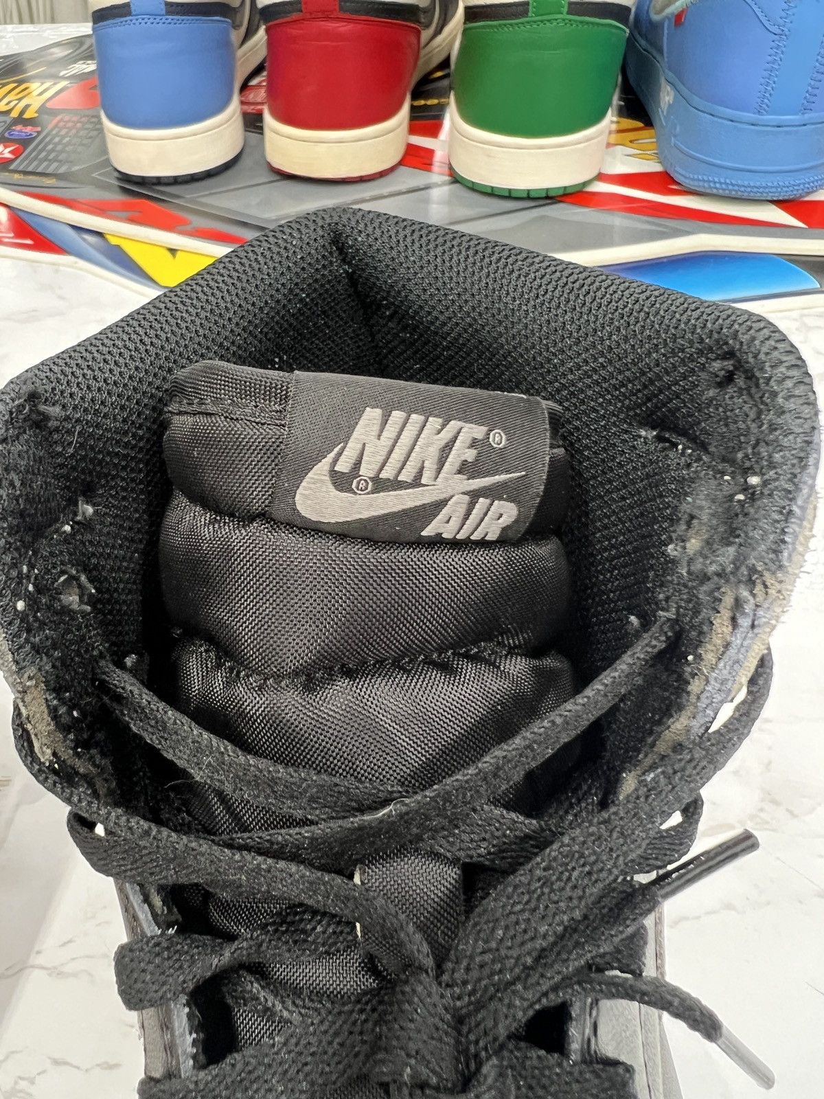 Jordan Brand × Nike Air Jordan 1 Shadow Sz. 11.5 (2018) Size US 11.5 / EU 44-45 - 17 Thumbnail