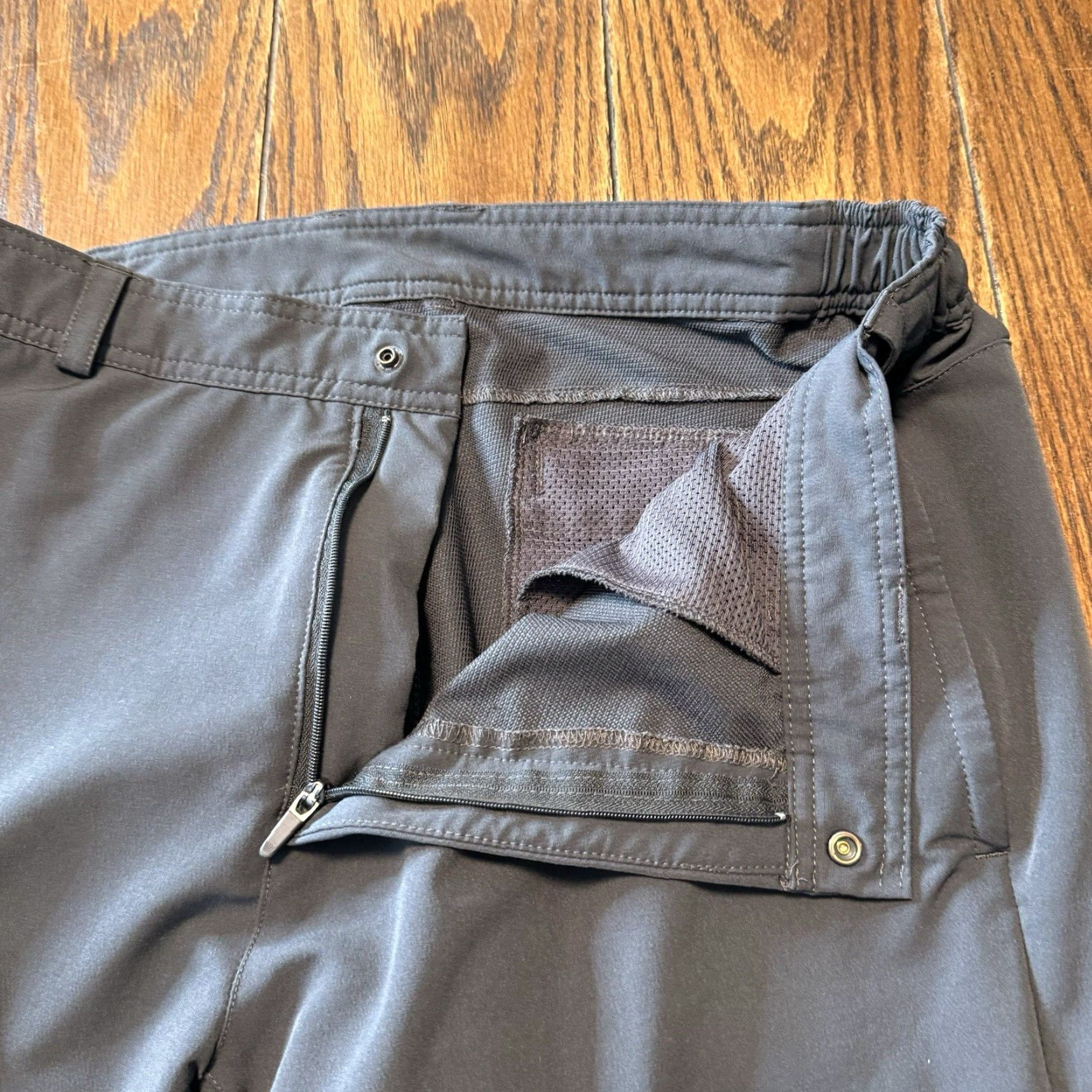 Vintage Mack Weldon Pants Mens Large Gray Radius Flex Jogger Tech Zip Pockets Size US 33 - 5 Thumbnail