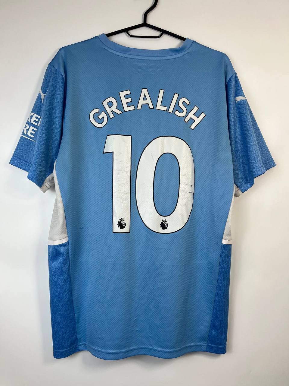 Puma Man City 21/22 Home Shirt Puma Grealish #10 Size L Size US L / EU 52-54 / 3 - 6 Thumbnail