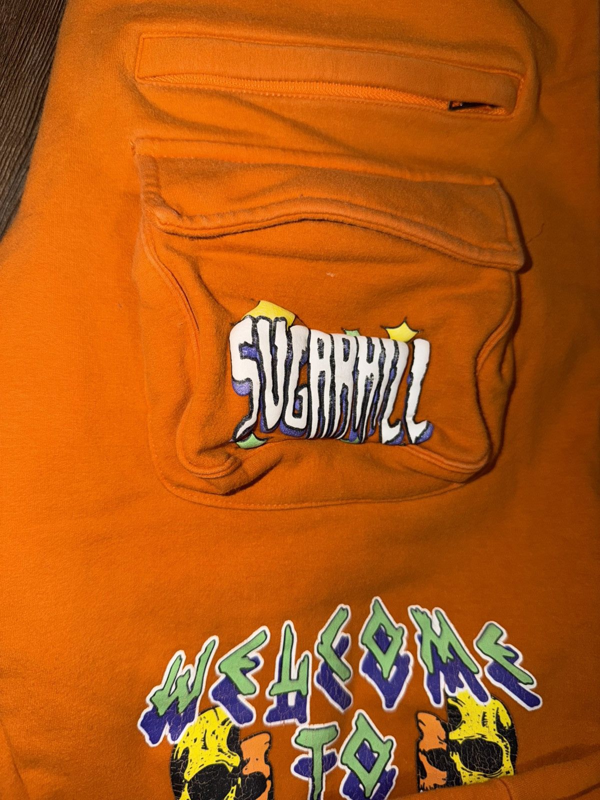 Other Sugarhill Apparel Apocalypse tapered cargo sweatpants large Size US 36 / EU 52 - 4 Thumbnail