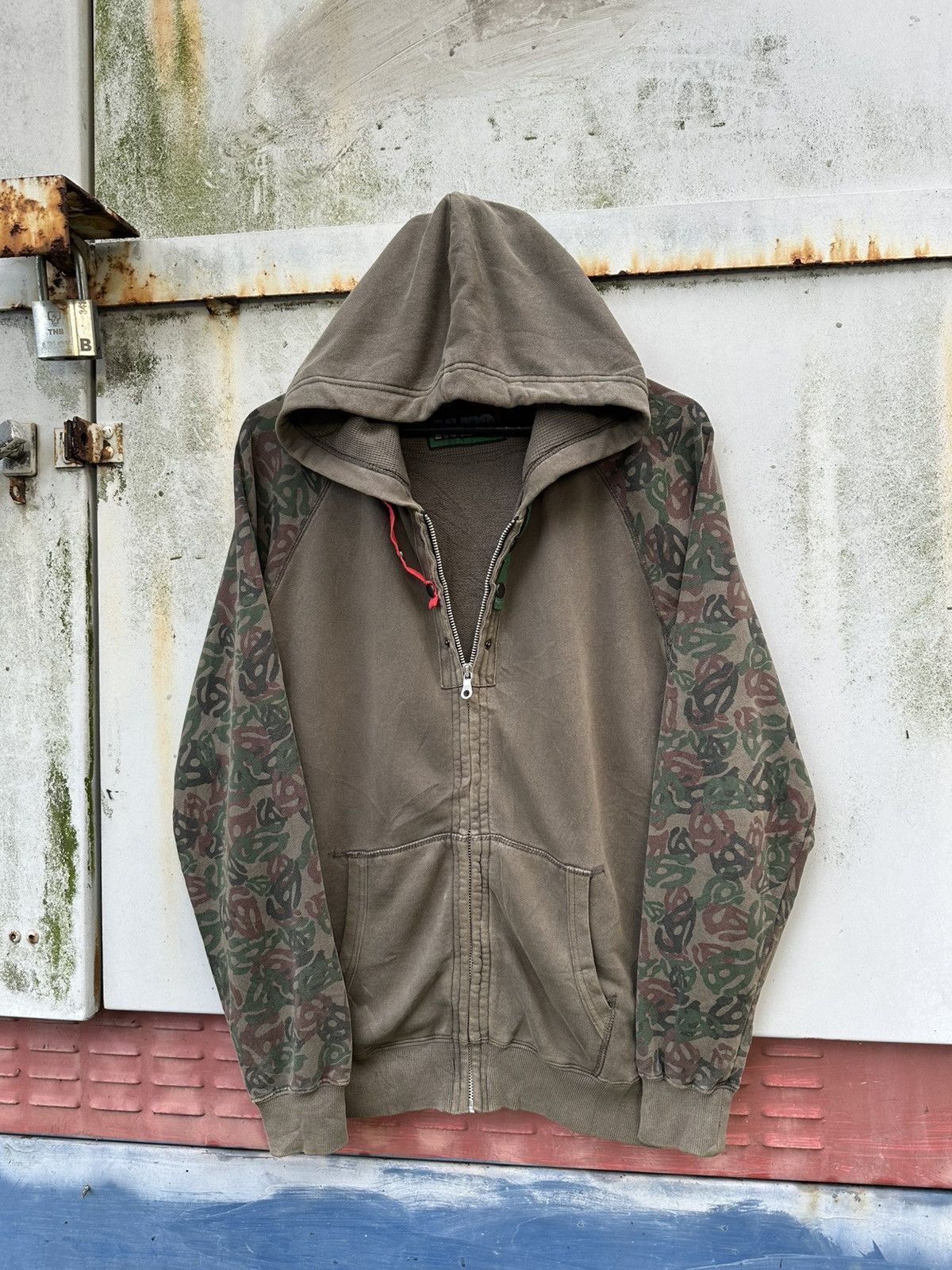 Avirex 👹Vintage Avirex X MBO Camo Zipper Hoodie Size US M / EU 48-50 / 2 - 2 Thumbnail
