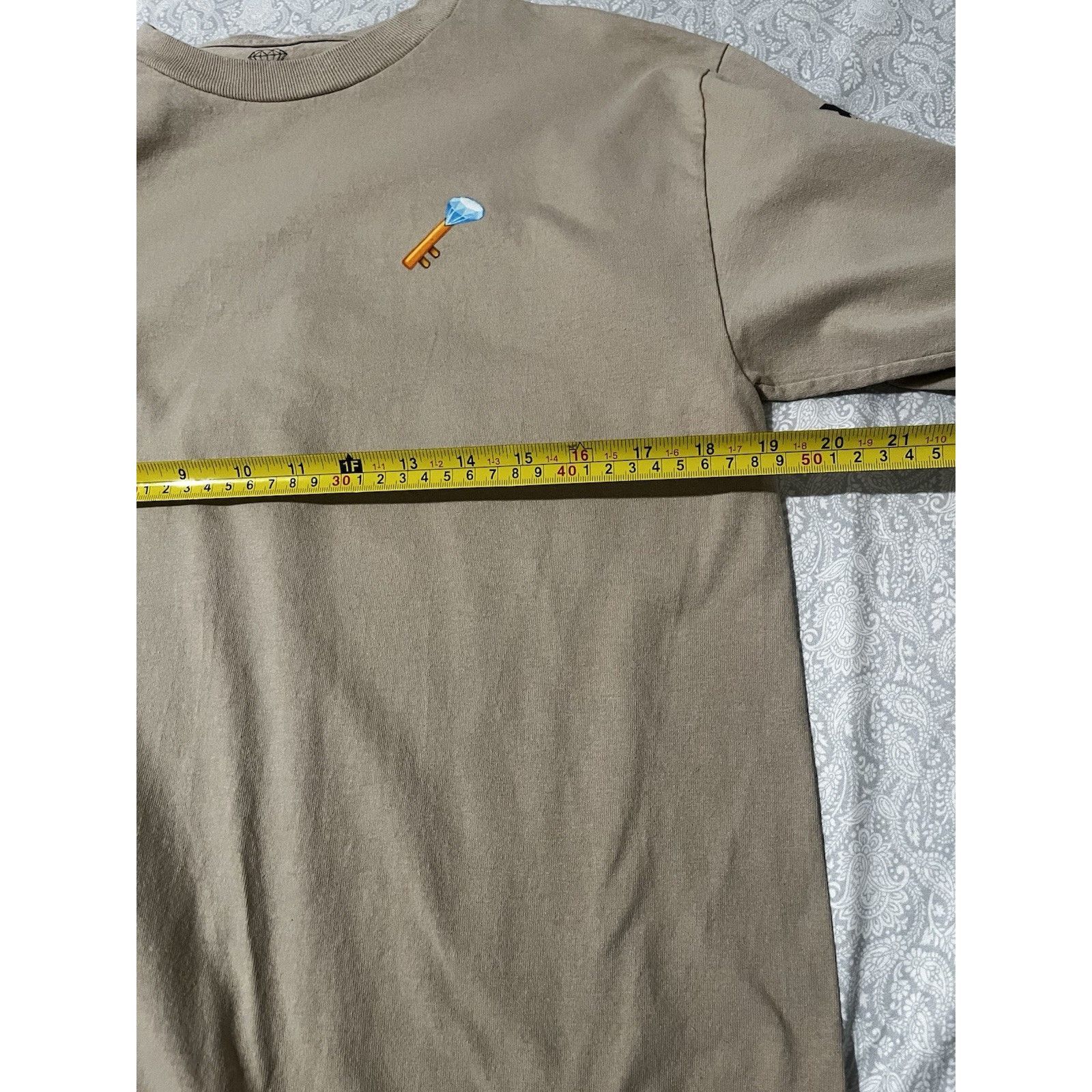 Diamond Supply Co. Diamond Supply Co DJ Khaled Long Sleeve Mens Medium Tan Size US M / EU 48-50 / 2 - 10 Thumbnail
