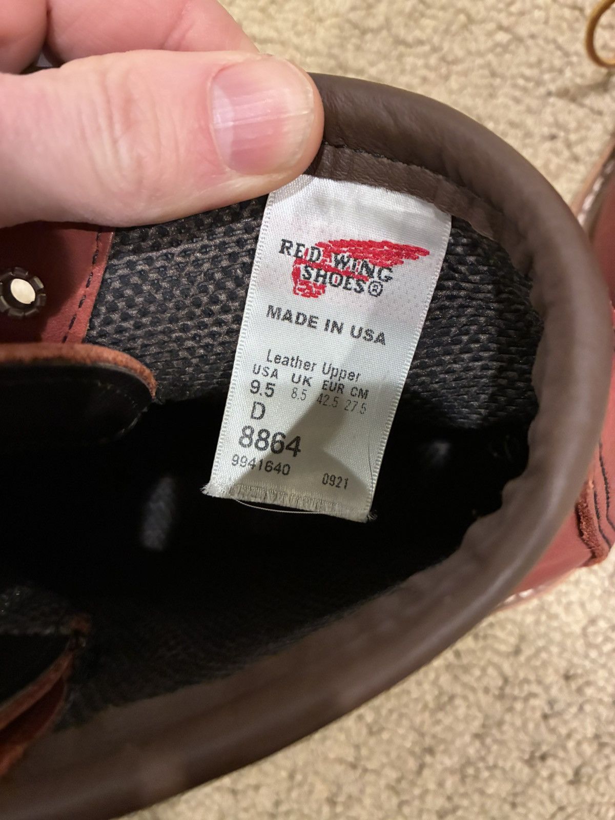 Red Wing Red Wing Moc Toe 8864 Gore Tex Russet 9.5D Size US 9.5 / EU 42-43 - 7 Thumbnail