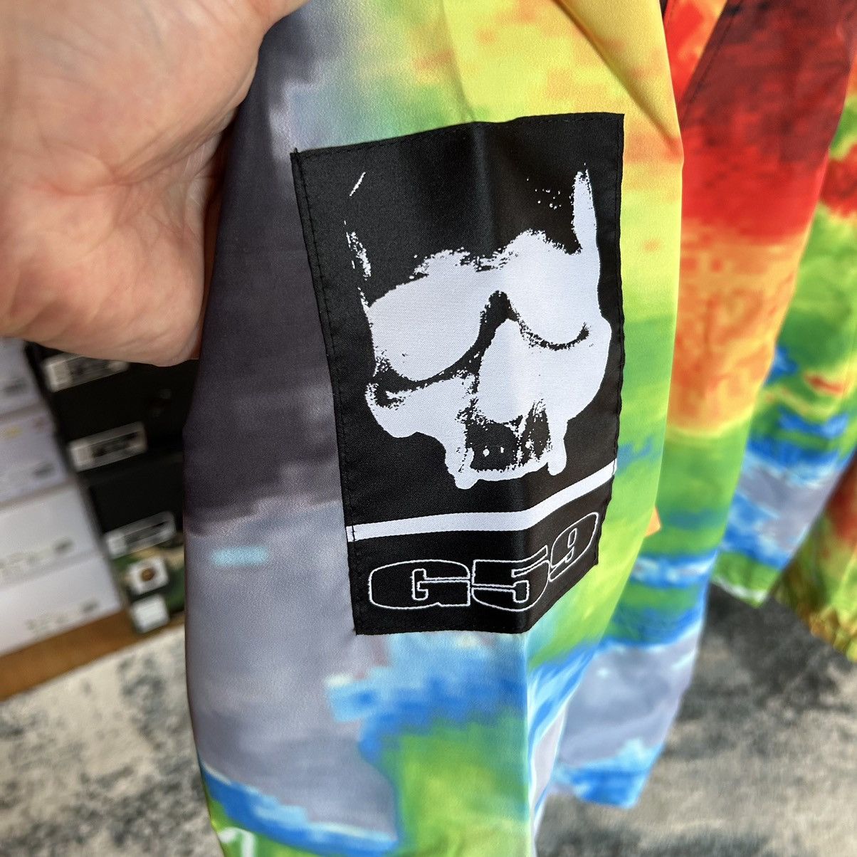 Fuck The Population × G59 Records G*59 DOPPLER RADAR STORM SHELL WiNDBREAKER MOUNTAiN JACKET Size US XL / EU 56 / 4 - 3 Thumbnail