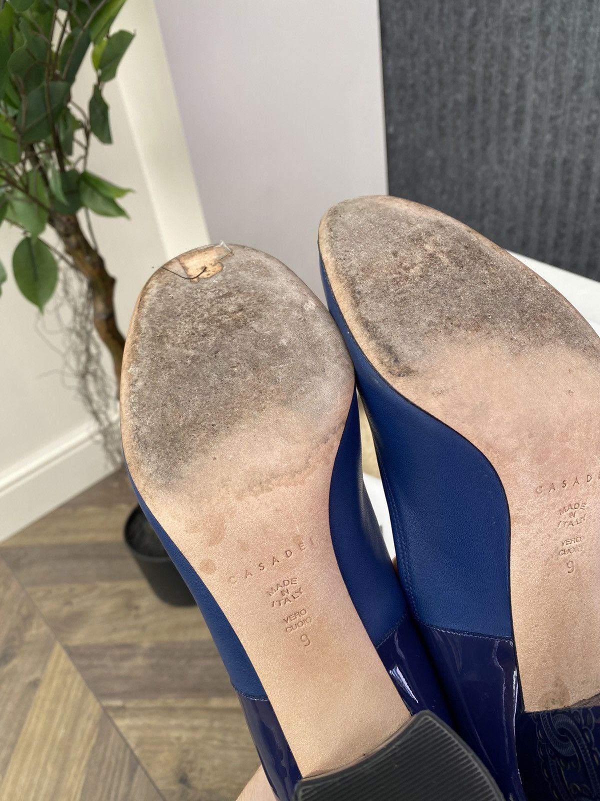Casadei Casadei Blue Leather Pumps Heels Women’s Size US 9 / IT 39 - 14 Thumbnail