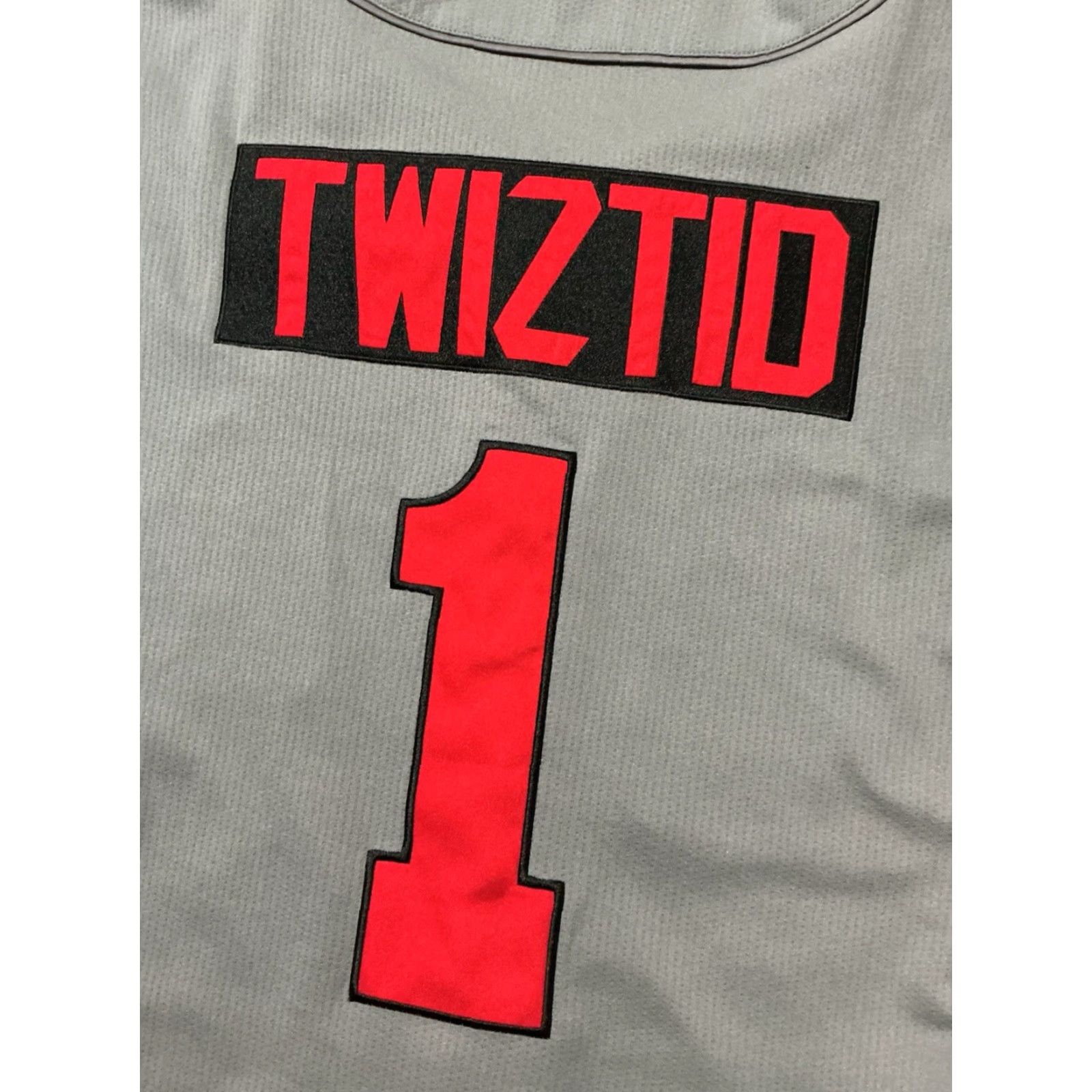 Vintage Twiztid MNE Serial Killers Embroidered S/S Gray Baseball Jersey Mens 5XL Size US XXL / EU 58 / 5 - 6 Thumbnail