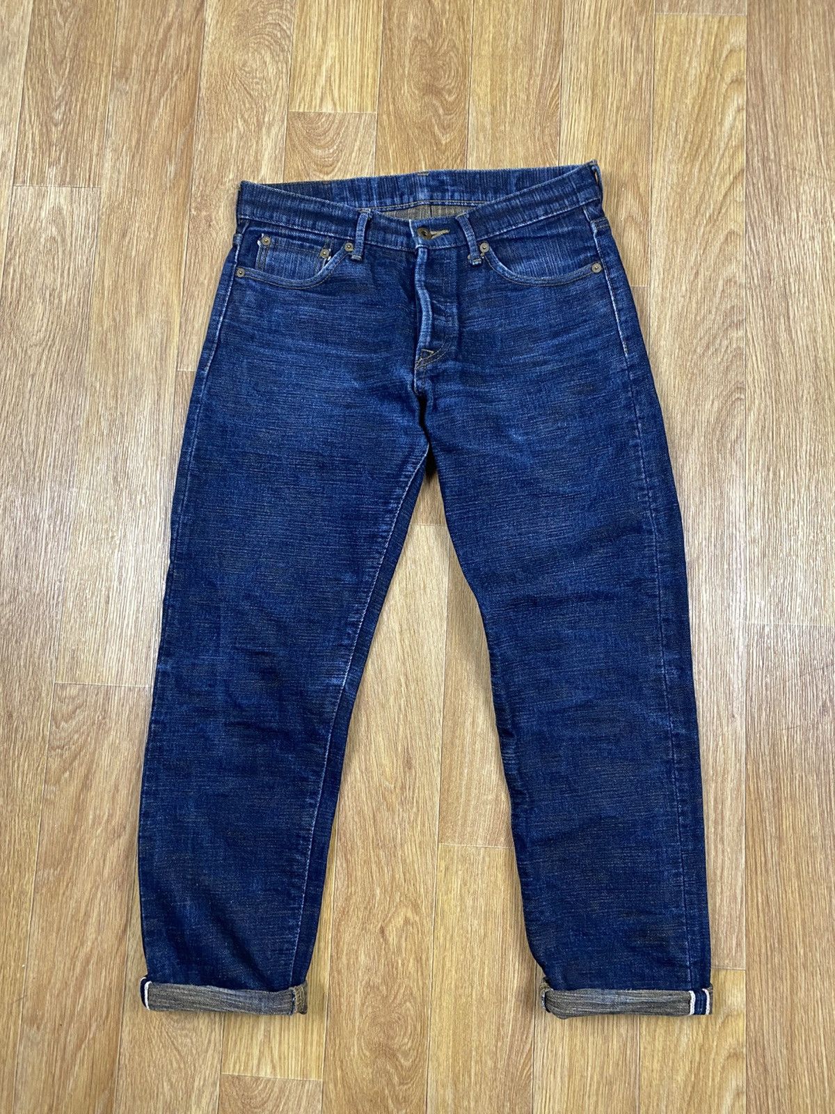 Japan Blue × Japanese Brand × Salvage Japan Blue JB0626 “Godzilla” 18oz Selvedge Denim Jeans Size US 30 / EU 46 - 2 Thumbnail