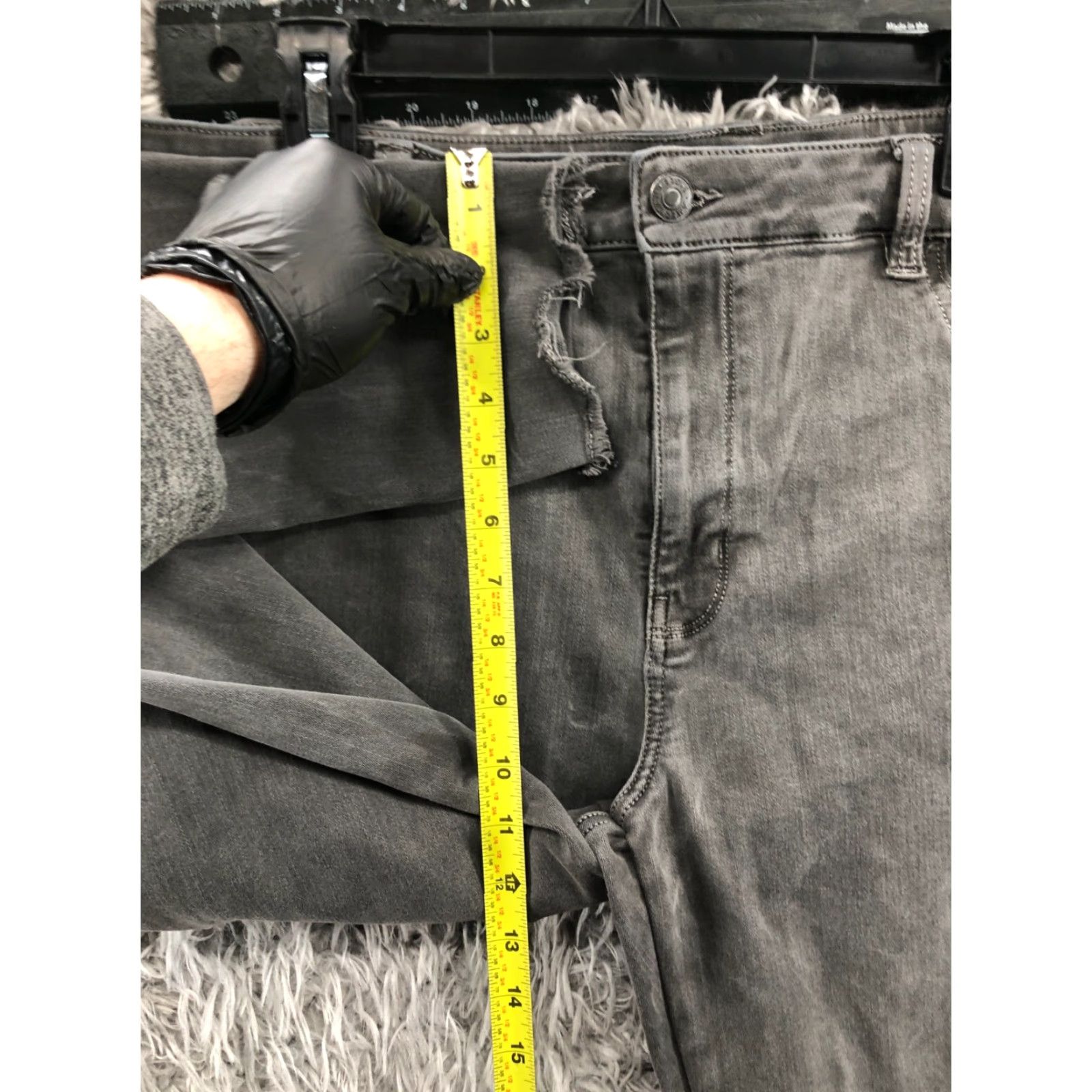 American Eagle Outfitters American Eagle Outfitters Jegging Jeans Size 36 Womens Medium Wash Gray Regular Rise 5-Pocket Denim Cotton Brand Comfortable Pants Mens, Womens Size 25" / US 0 / IT 36 - 4 Thumbnail