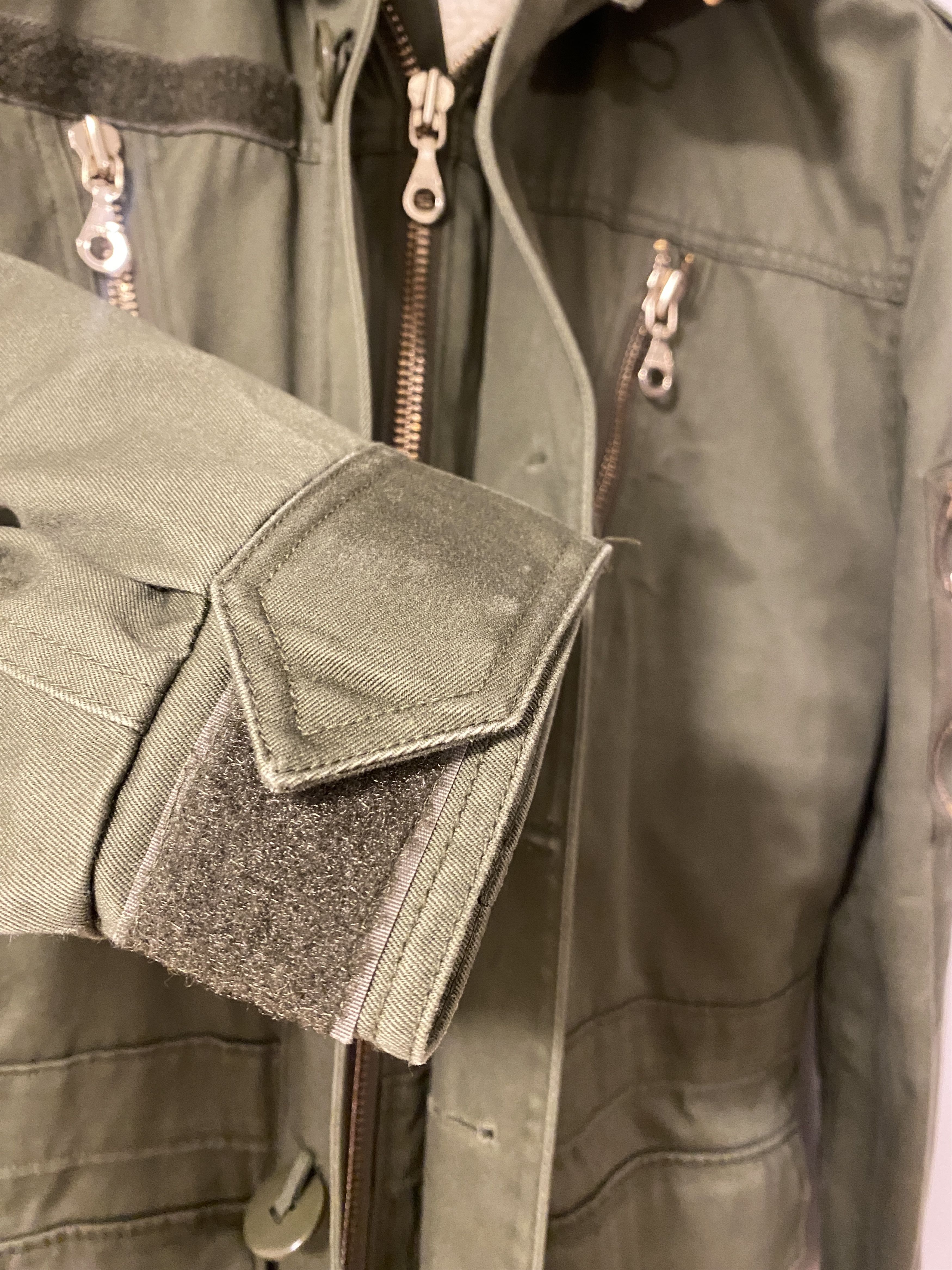 Erdem ERDEM H&M Men Pile Lined Cotton Parka Khaki Green Coat Size US M / EU 48-50 / 2 - 4 Thumbnail