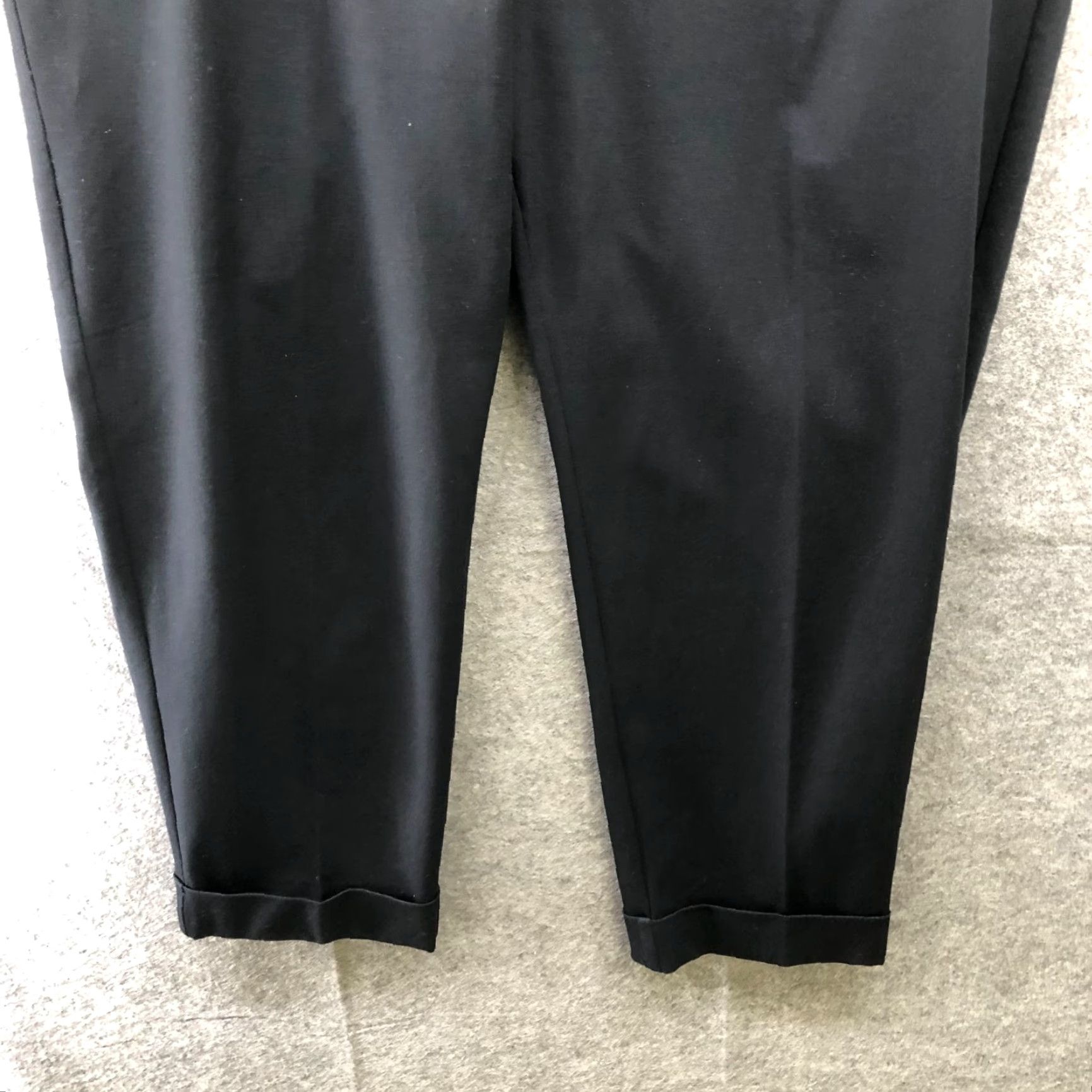 J. Jill J. Jill Pull On Dress Pants Womens Plus Size 24 Black Bi-Stretch Slim Leg Cuffed Dress Pants Shirt? Size 42" / US 20 - 4 Thumbnail
