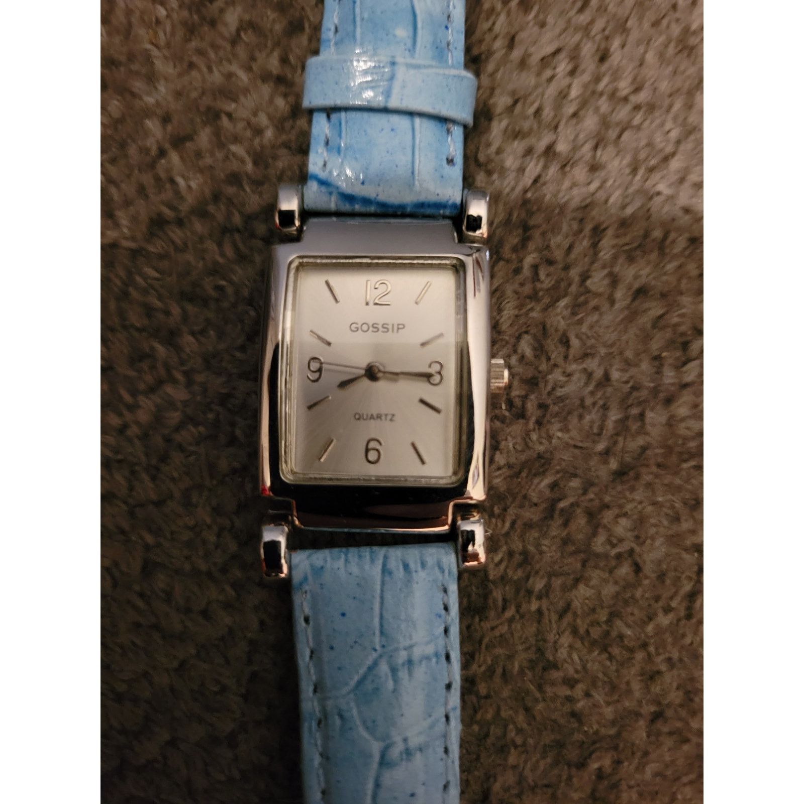 Other Gossip Blue Watch with Leather Band Size ONE SIZE - 6 Thumbnail