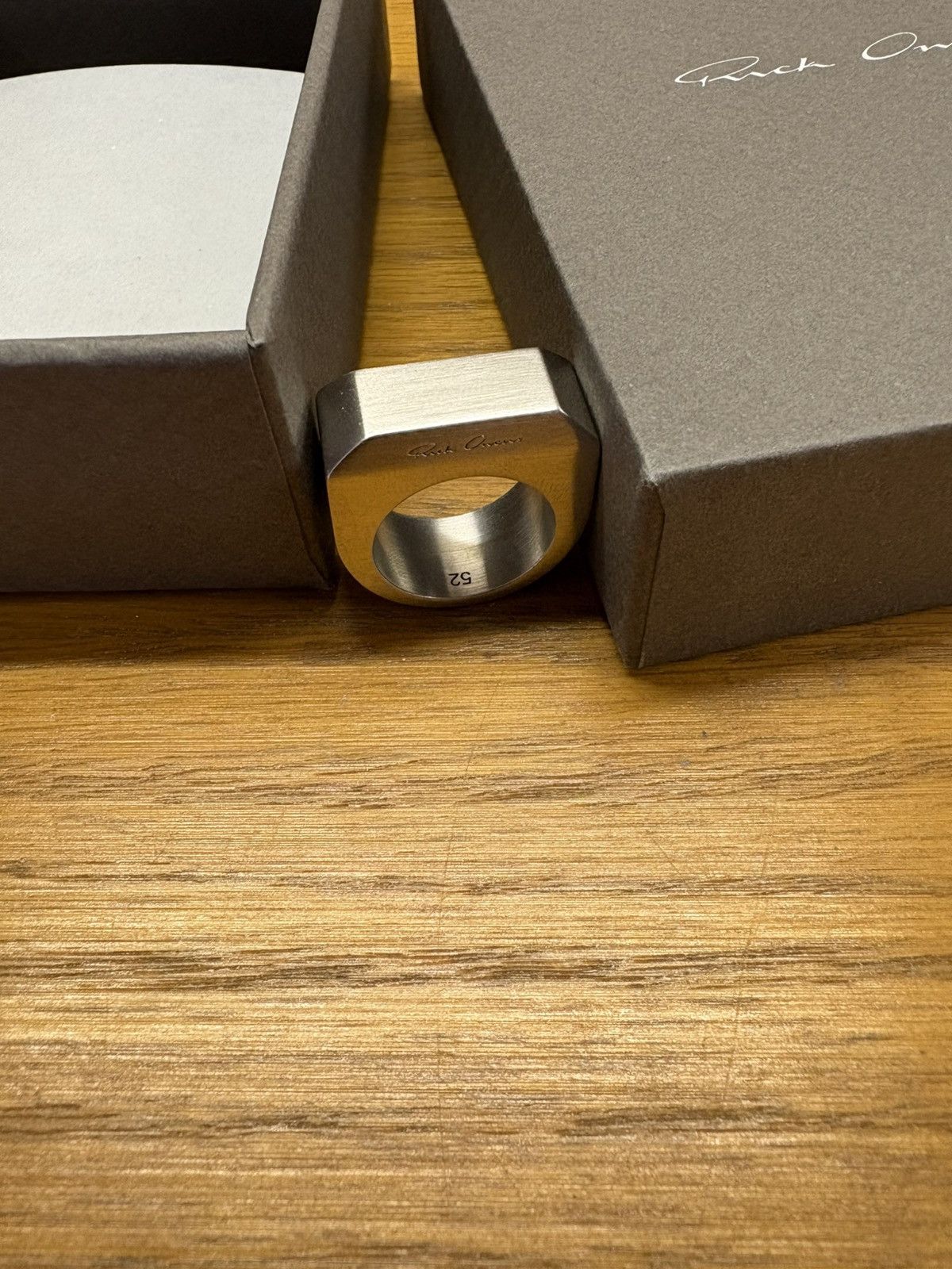 Rick Owens New beveled ring size 52 Size ONE SIZE - 4 Thumbnail