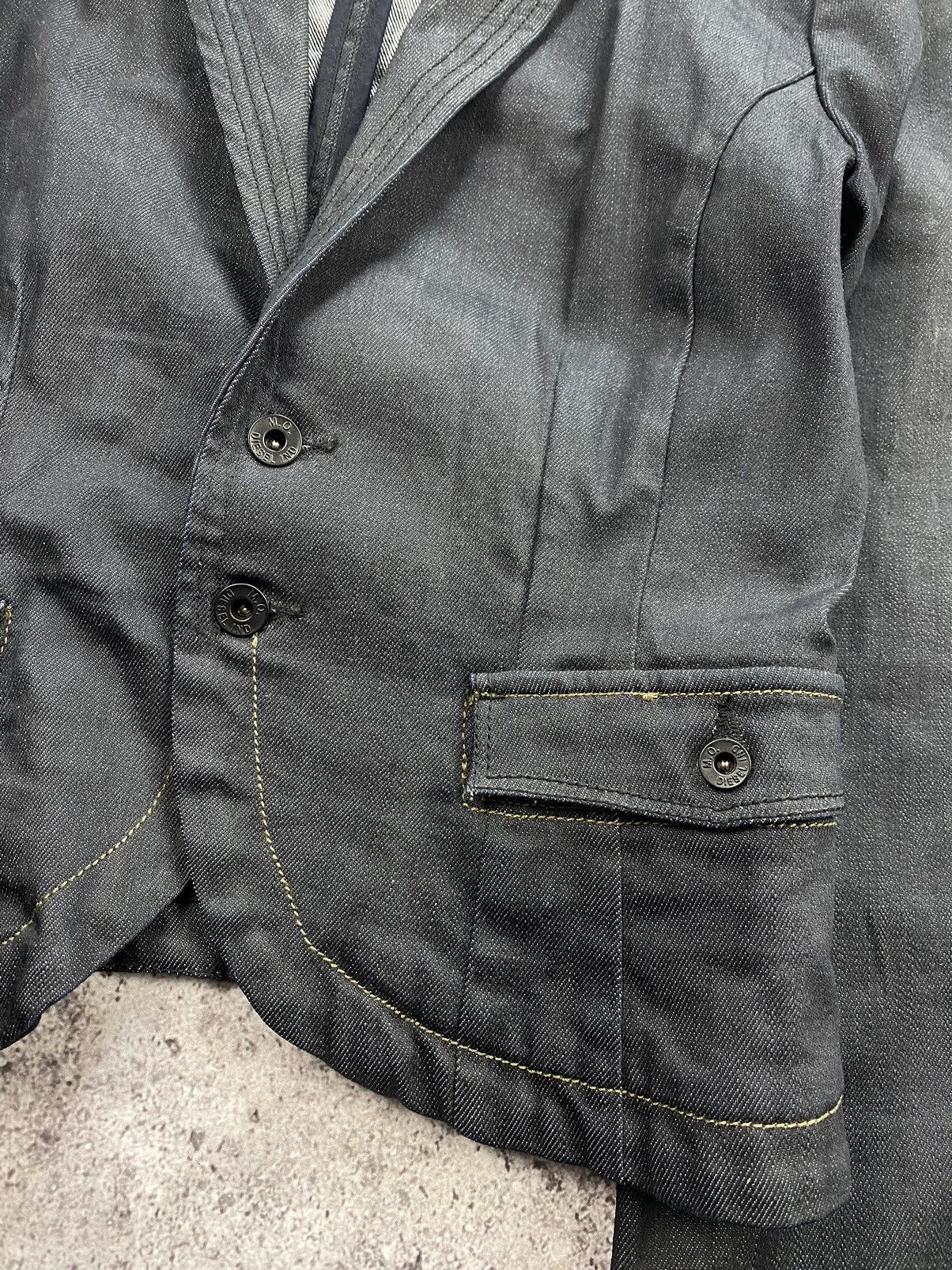 Diesel AVANTGARDE DIESEL JUNYA WATANABE RICK OWENS STYLE DENIM JACK Size M / US 6-8 / IT 42-44 - 3 Thumbnail