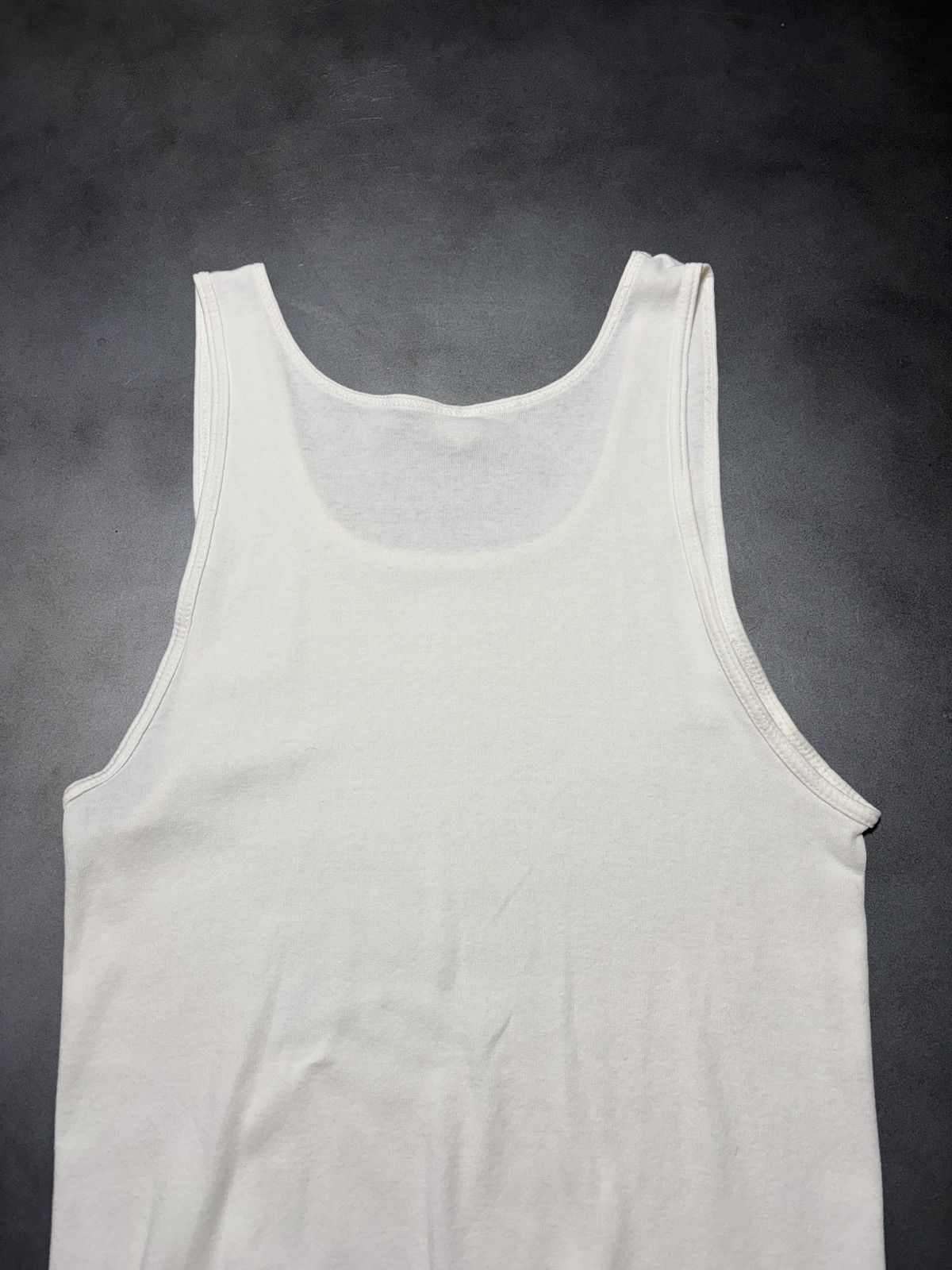 Fruit Of The Loom 1970s Vintage Fruit of the Loom 80s Tank Top Sleeveless Tee Size US L / EU 52-54 / 3 - 6 Thumbnail