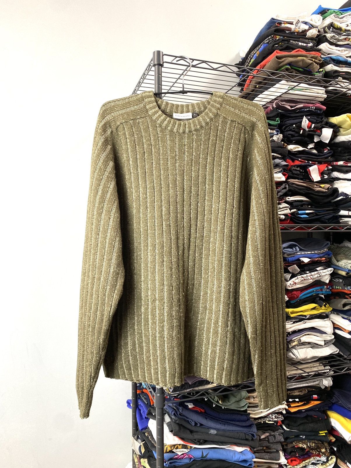 Hysteric Glamour Y2K Vintage Striped Diesel Style Japanese Knit Sweater Size US XL / EU 56 / 4 - 1 Thumbnail