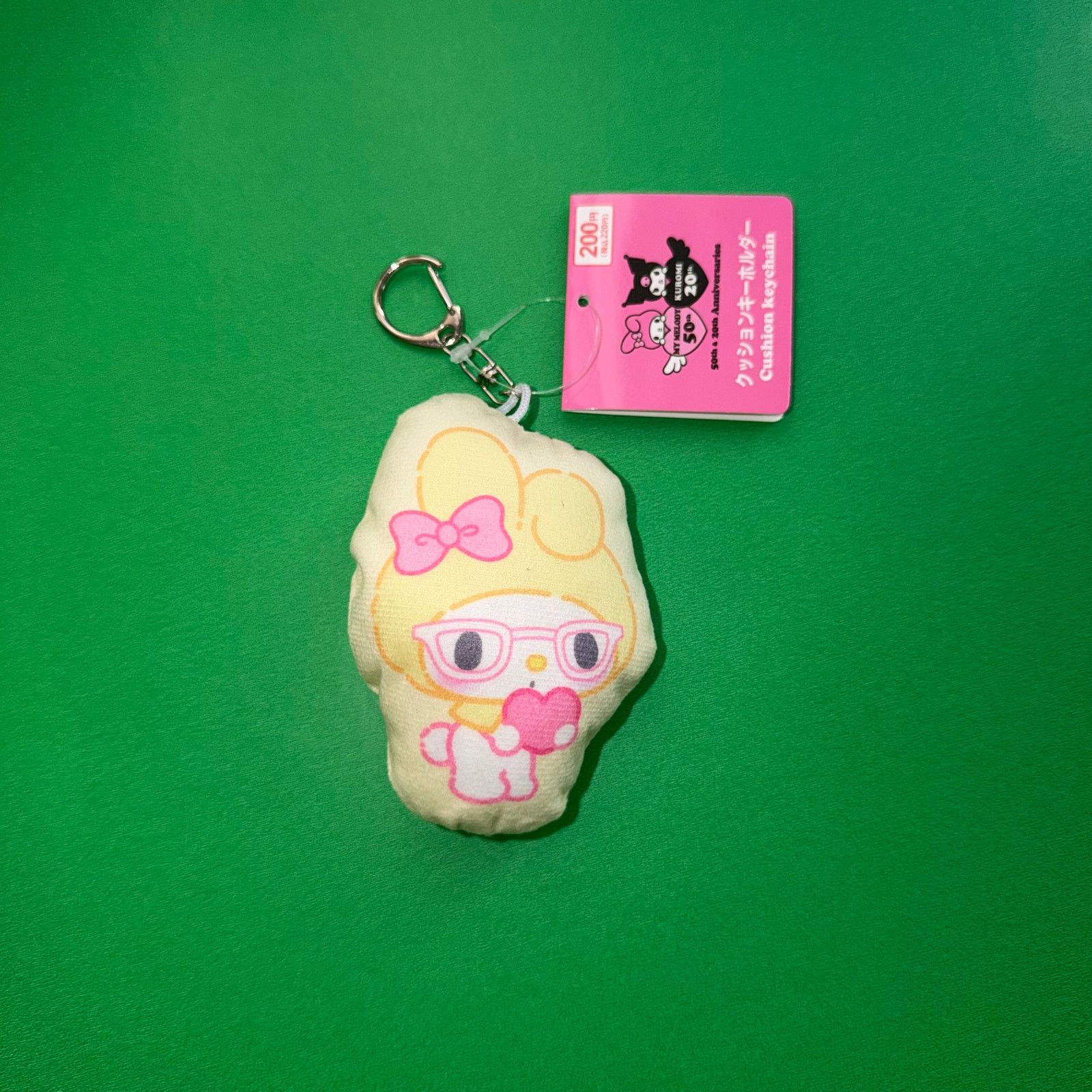 Japanese Brand Kuromi My Melody Sanrio Set Plush Keychain Stickers Blind Size ONE SIZE - 16 Thumbnail