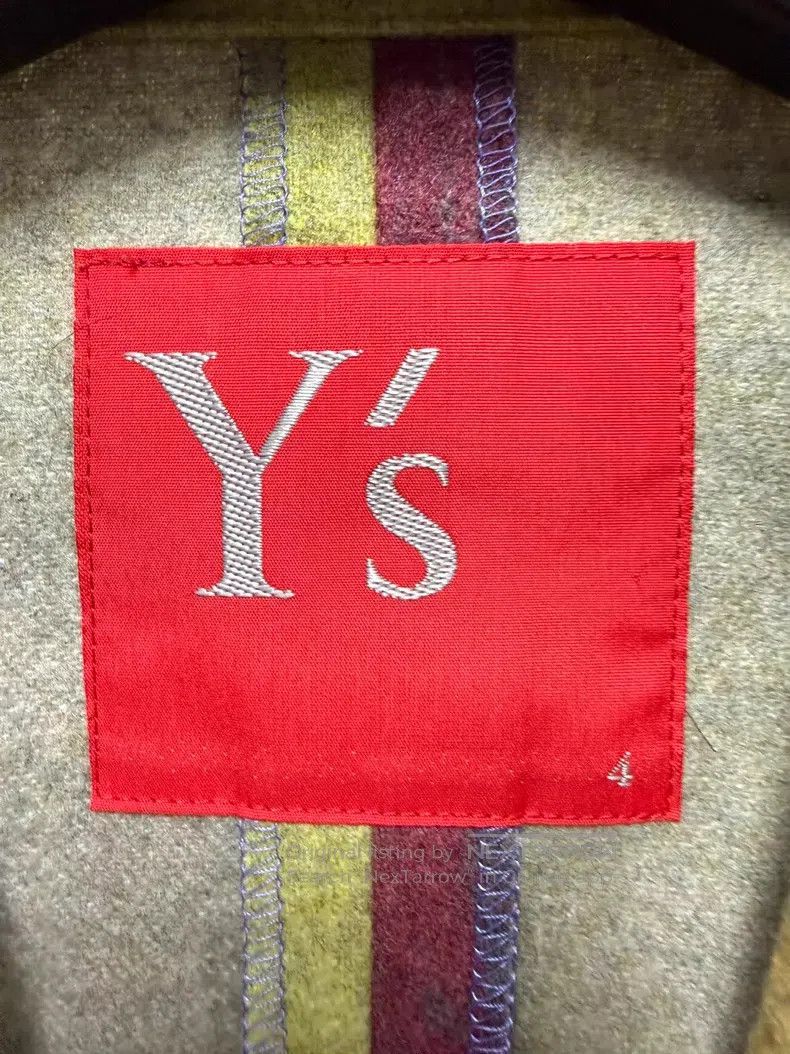 Yohji Yamamoto Yohji Yamamoto size 4 Oil painting waist wool blazer Size 38R - 4 Thumbnail