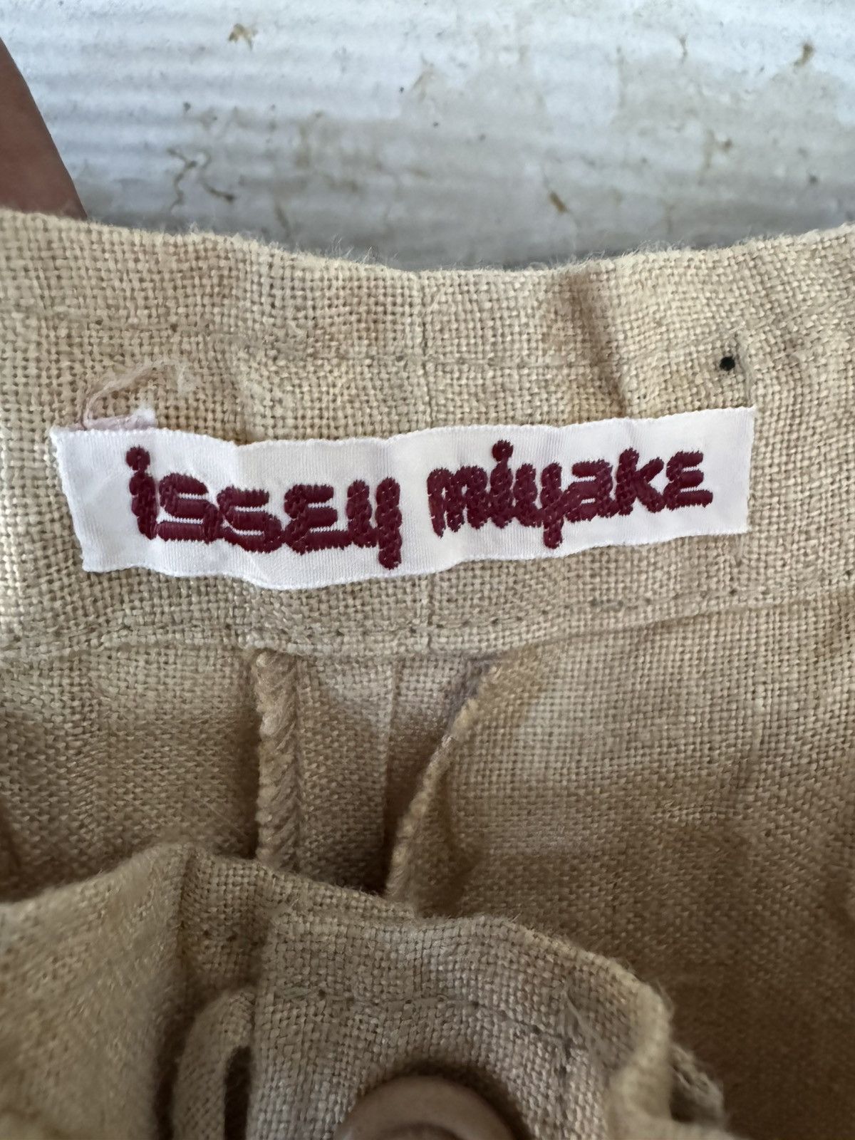 Issey Miyake 🔥Rare🔥Vintage Issey Miyake 80s Cropped Pants Japan Size US 36 / EU 52 - 3 Thumbnail