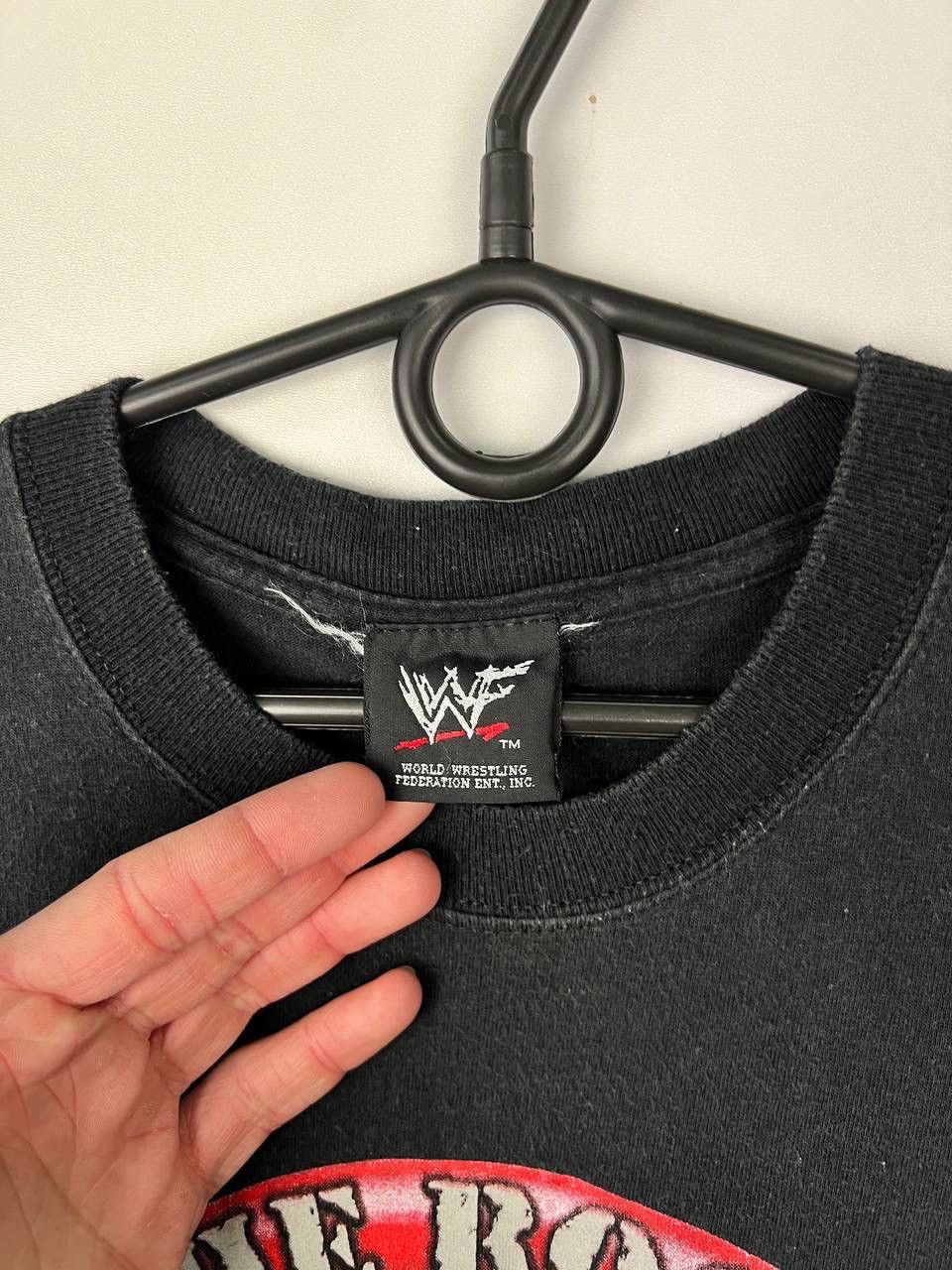 WWE WWE The Rock Just Bring It 2000 vintage t-shirts size XS Size US XS / EU 42 / 0 - 3 Thumbnail