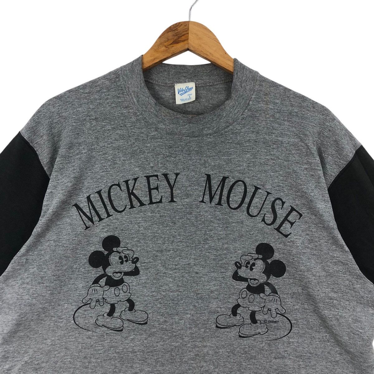 Vintage Vintage VELVA SHEEN MICKEY MOUSE Made In USA Tee Shirt Top Size US L / EU 52-54 / 3 - 2 Thumbnail
