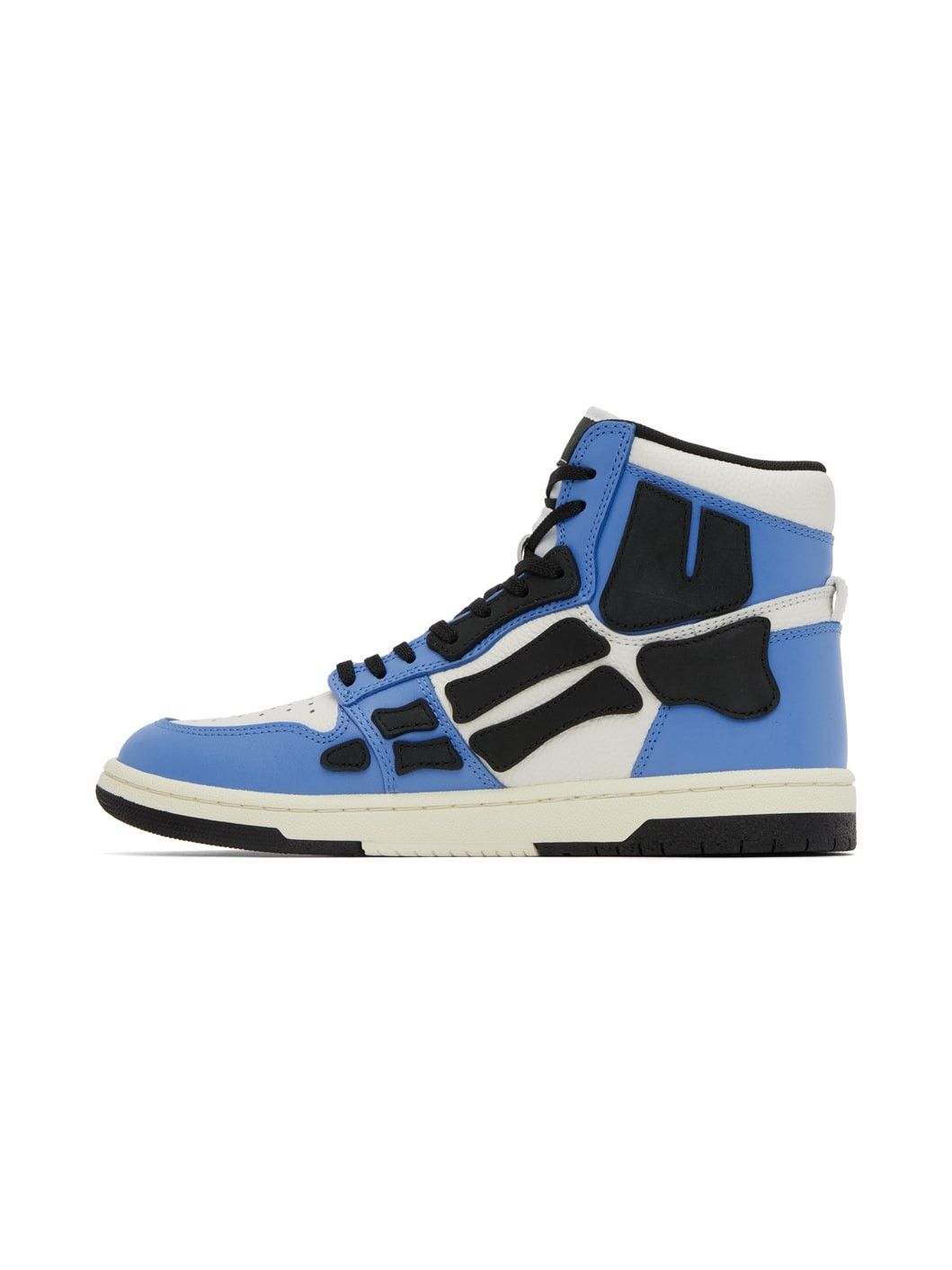 Amiri o1w1db11224 Hi-Top Leather Sneakers in Multicolor Size US 12 / EU 45 - 3 Thumbnail