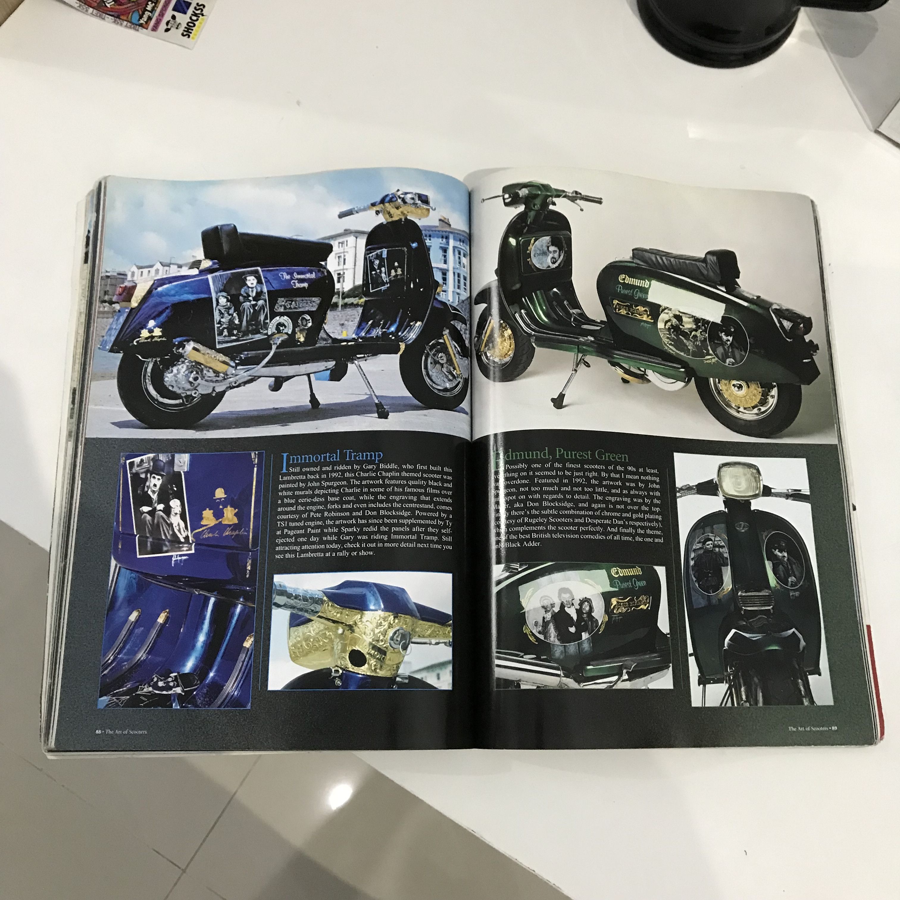 POP MAGAZINE Scootering magazine The Scootervespa lambretta Book magazine Size ONE SIZE - 21 Thumbnail