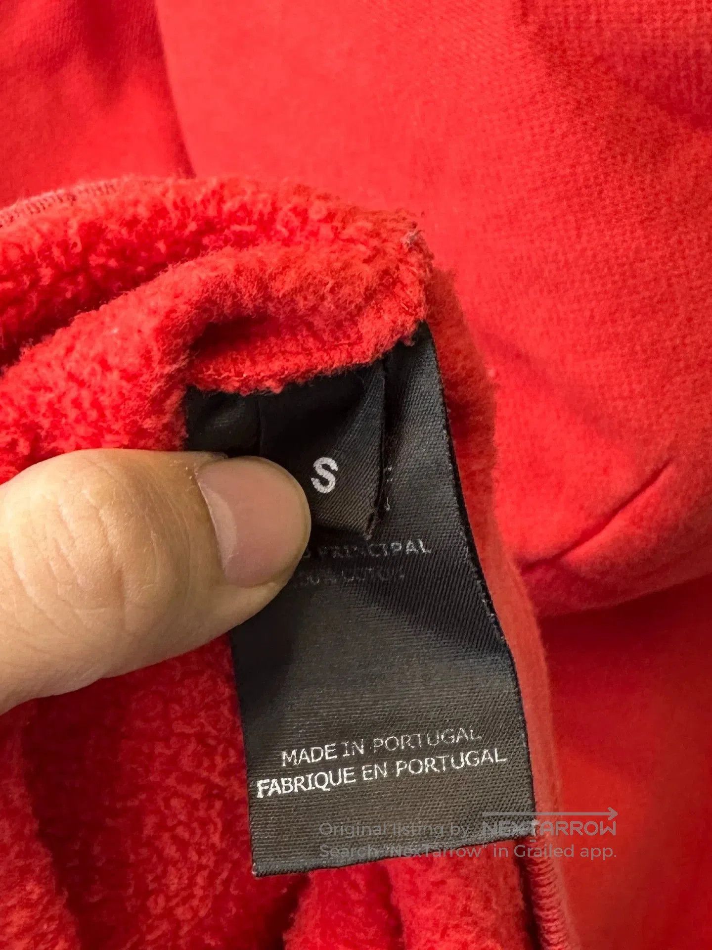 Vetements Red Graphic Print Hoodie with Drawstring. Size US S / EU 44-46 / 1 - 6 Thumbnail