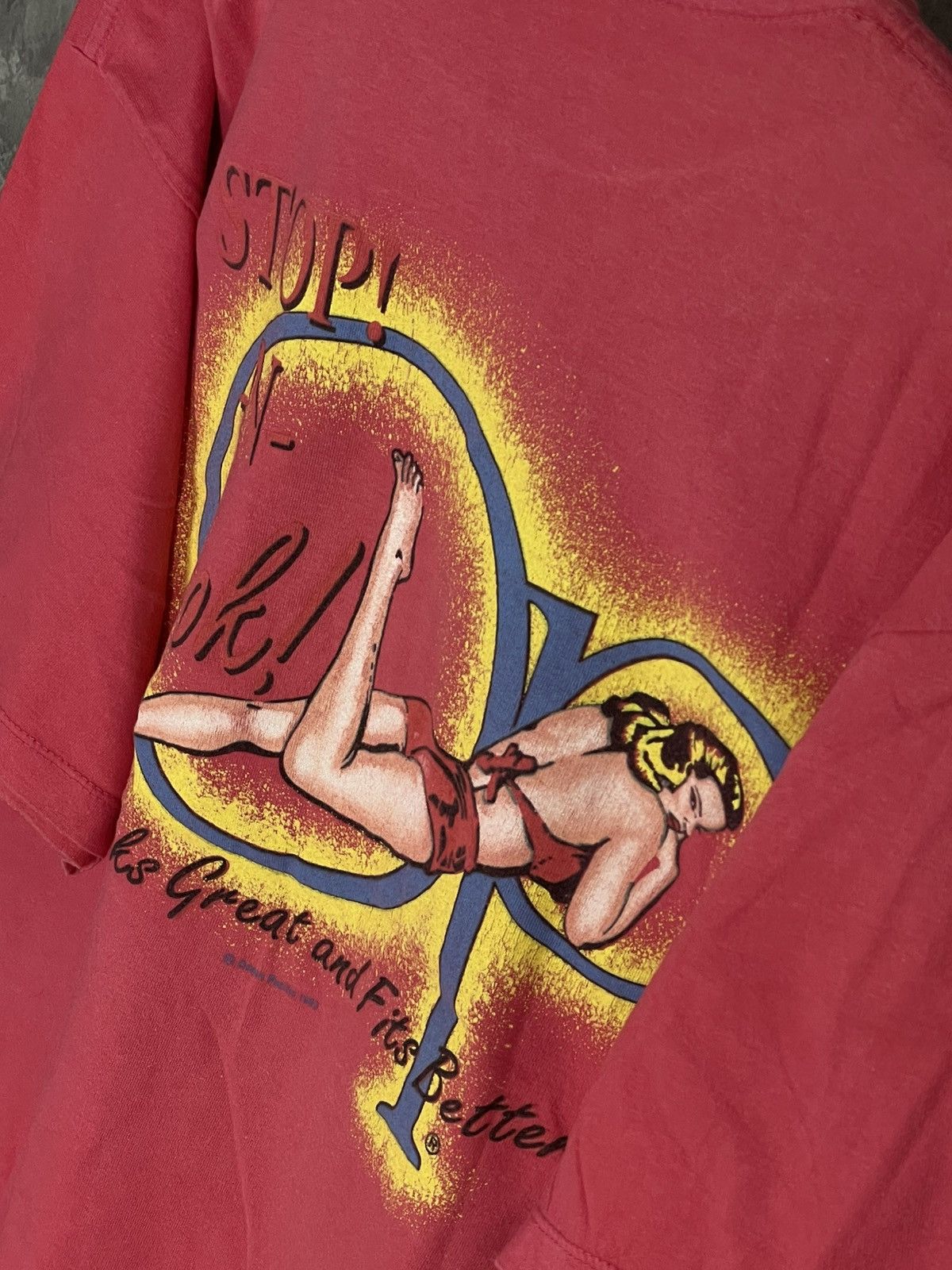 Ocean Pacific × Vintage Vintage Ocean Pacific Surfing Backhitt Y2K Tshirt Size US L / EU 52-54 / 3 - 12 Thumbnail