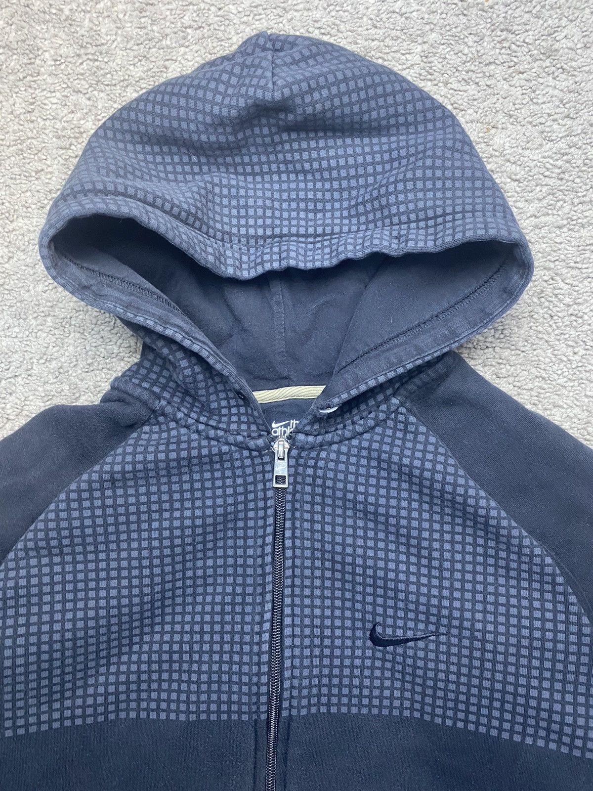 Nike × Vintage Vintage Y2K Nike Zip Up Hoodie Size US M / EU 48-50 / 2 - 4 Thumbnail