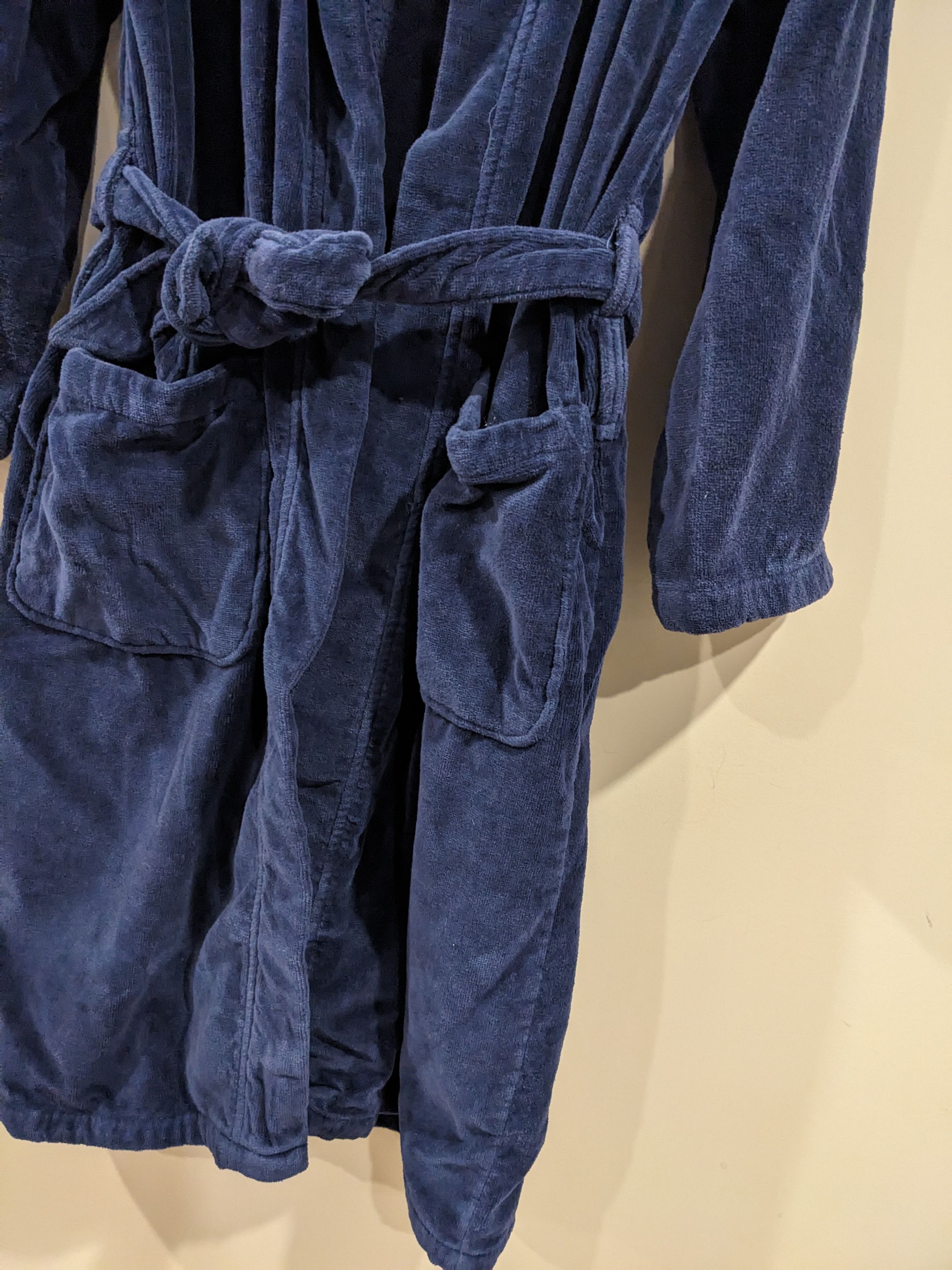 Polo Ralph Lauren Polo Ralph Lauren Blue Terry Cloth Robe Bathrobe Mens Small Size US S / EU 44-46 / 1 - 3 Thumbnail