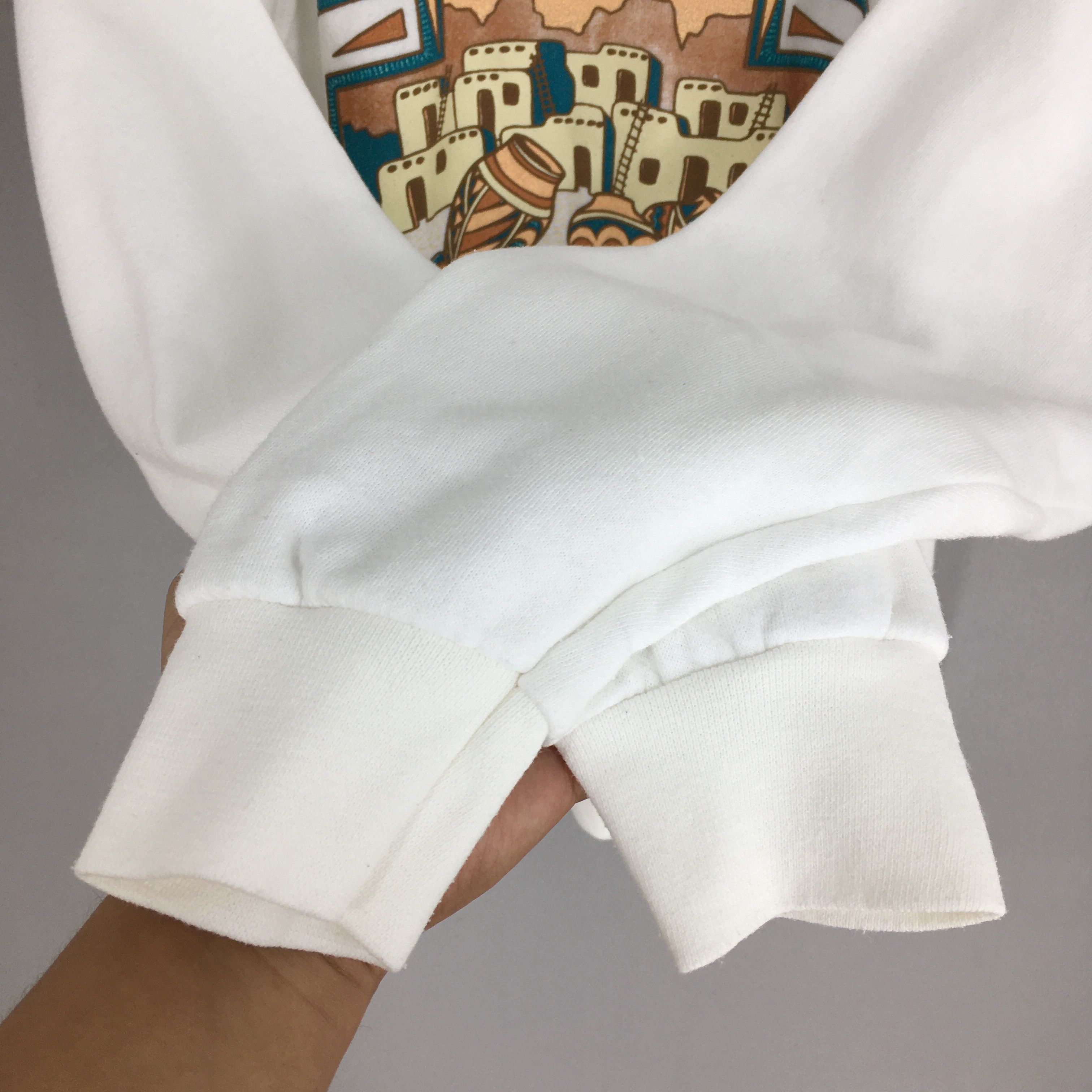 Vintage Vintage Arizona Usa White Sweatshirt Medium Size US M / EU 48-50 / 2 - 5 Thumbnail