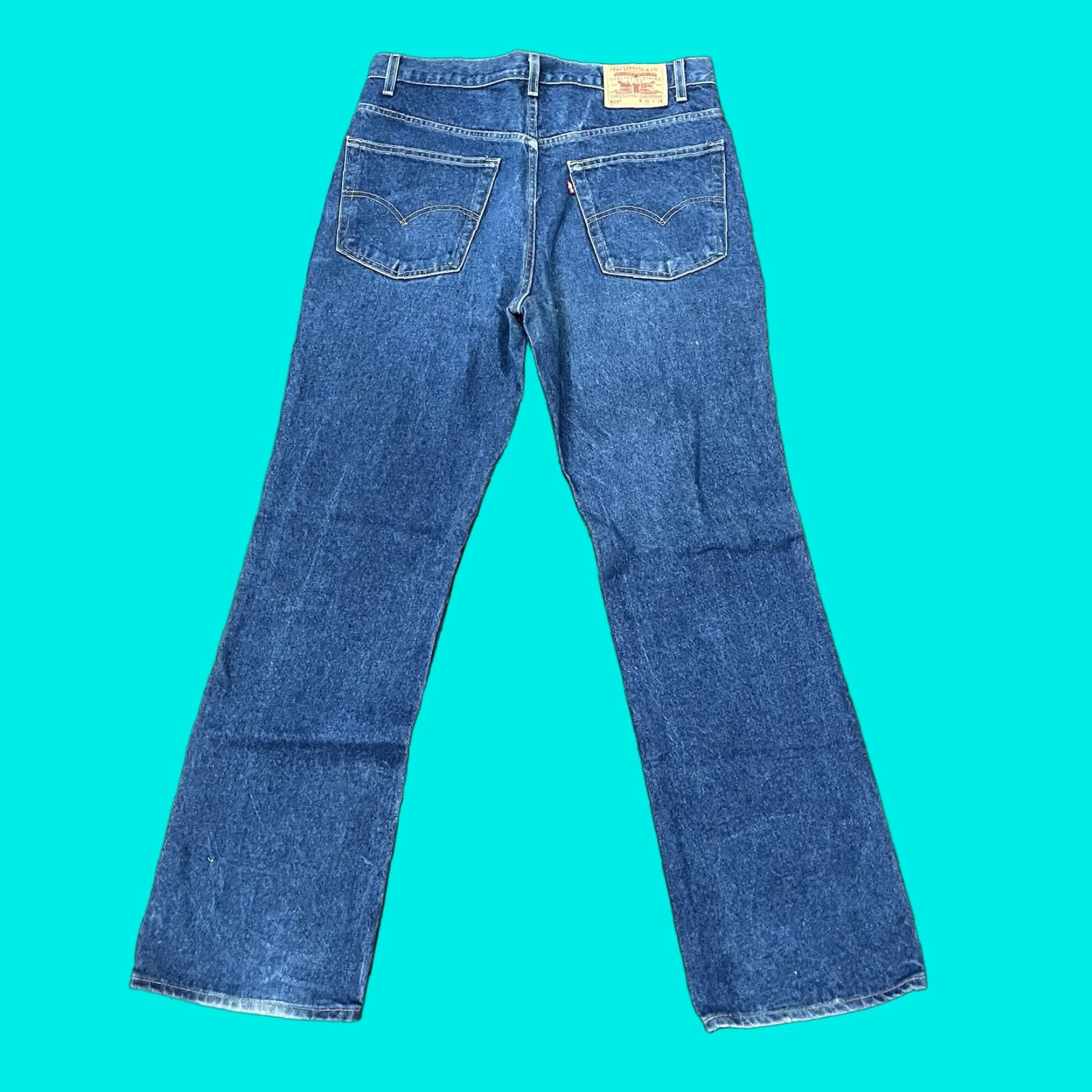 Levi's VINTAGE Levi's 517 Jeans Men 38x34 Denim Bootcut Western Cowboy Y2K 90s Dark Wash Size US 38 / EU 54 - 1 Thumbnail