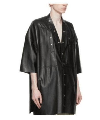 Rick Owens Rick Owens single-breasted short-sleeve shirt Size US M / EU 48-50 / 2 - 1 Thumbnail