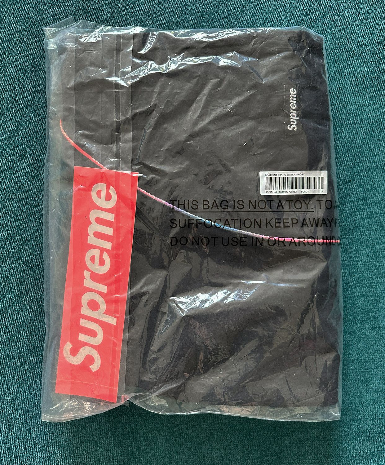 Supreme Supreme Gradient Piping Water Short (SS21) LARGE Size US 34 / EU 50 - 6 Thumbnail