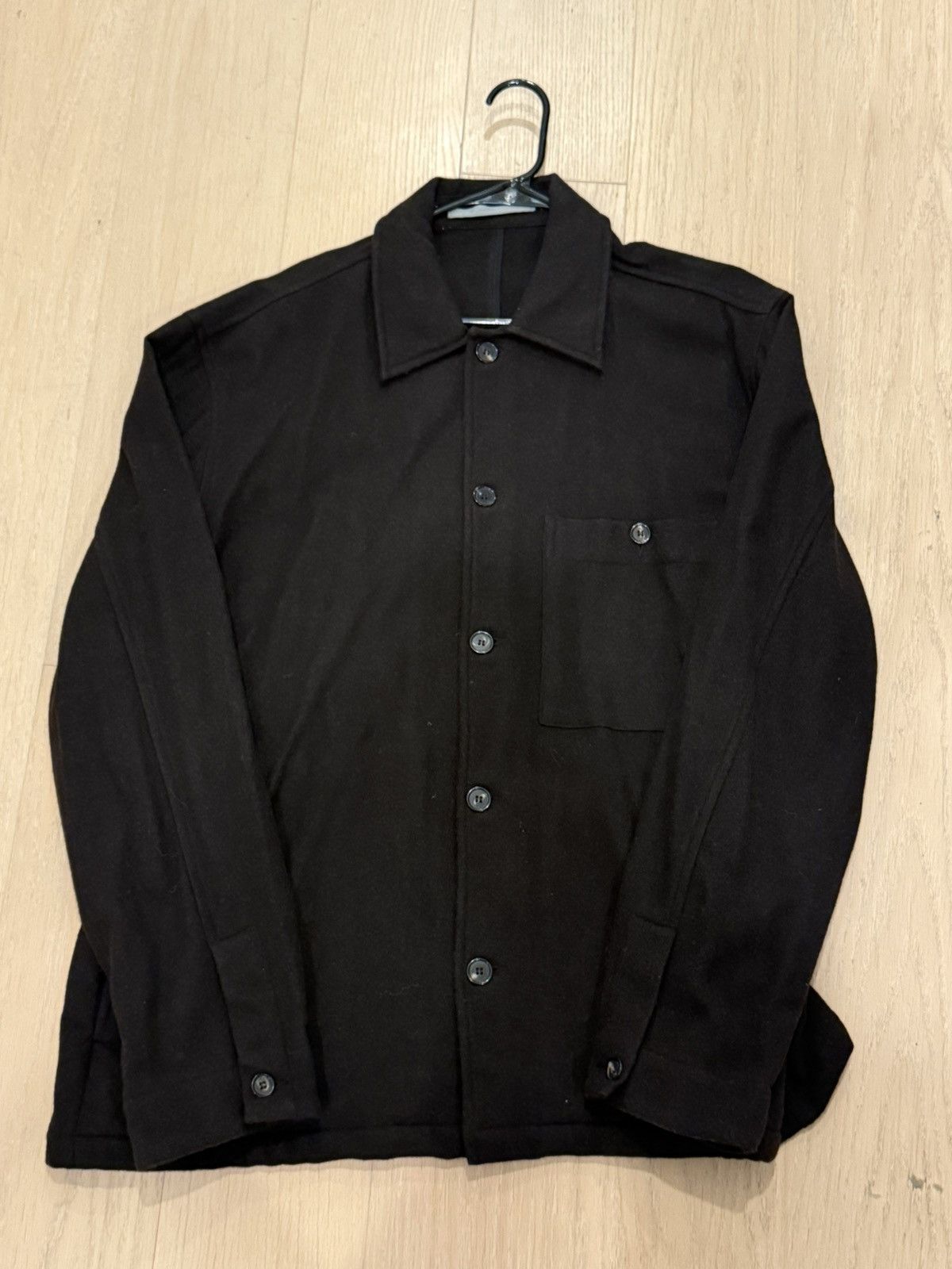 Norse Projects Norse Projects - Folke Wool Overshirt Espresso Size US XL / EU 56 / 4 - 1 Thumbnail