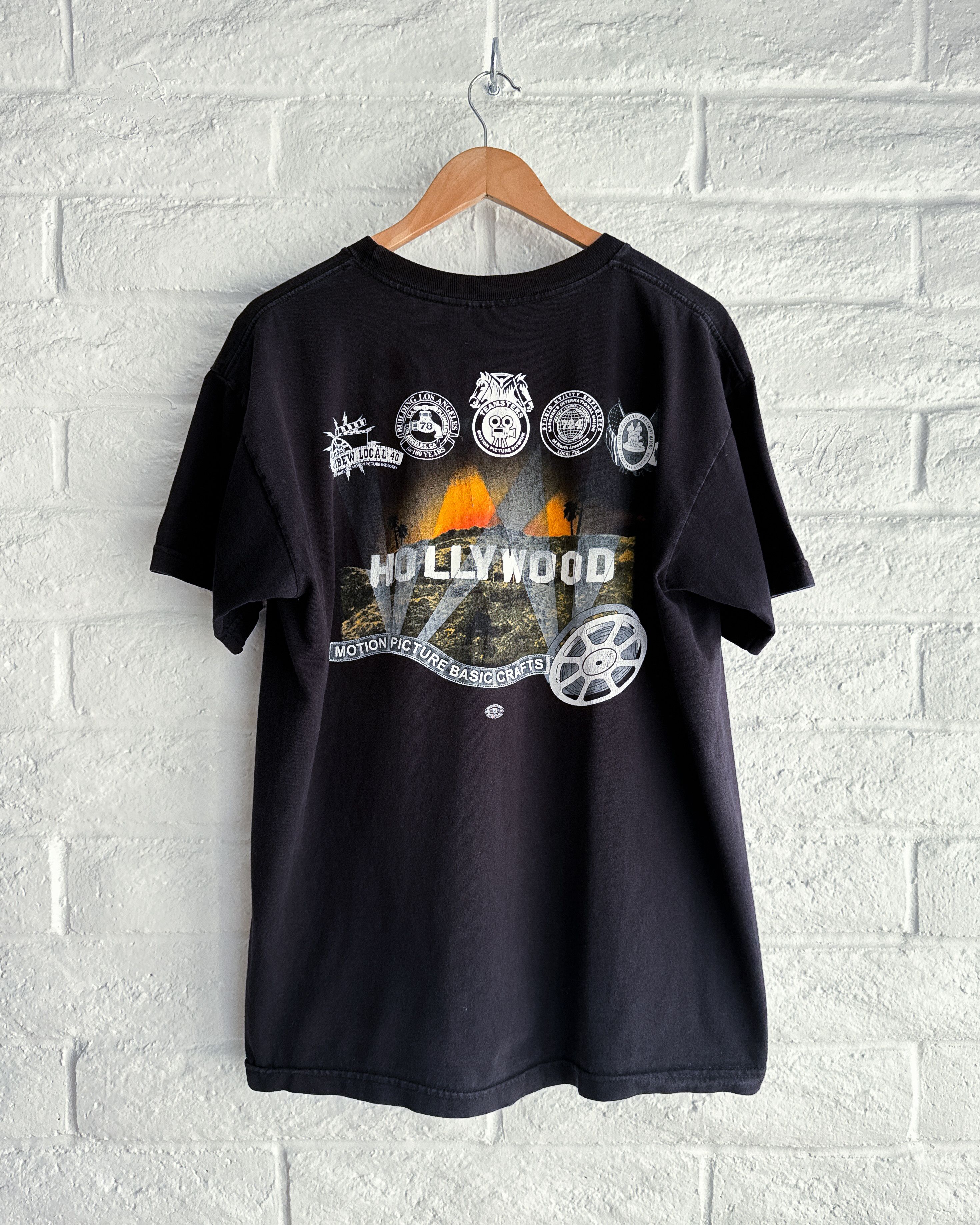 Vintage Vintage 2000s Hollywood Teamsters T Shirt Y2K Men's L Size US L / EU 52-54 / 3 - 1 Thumbnail