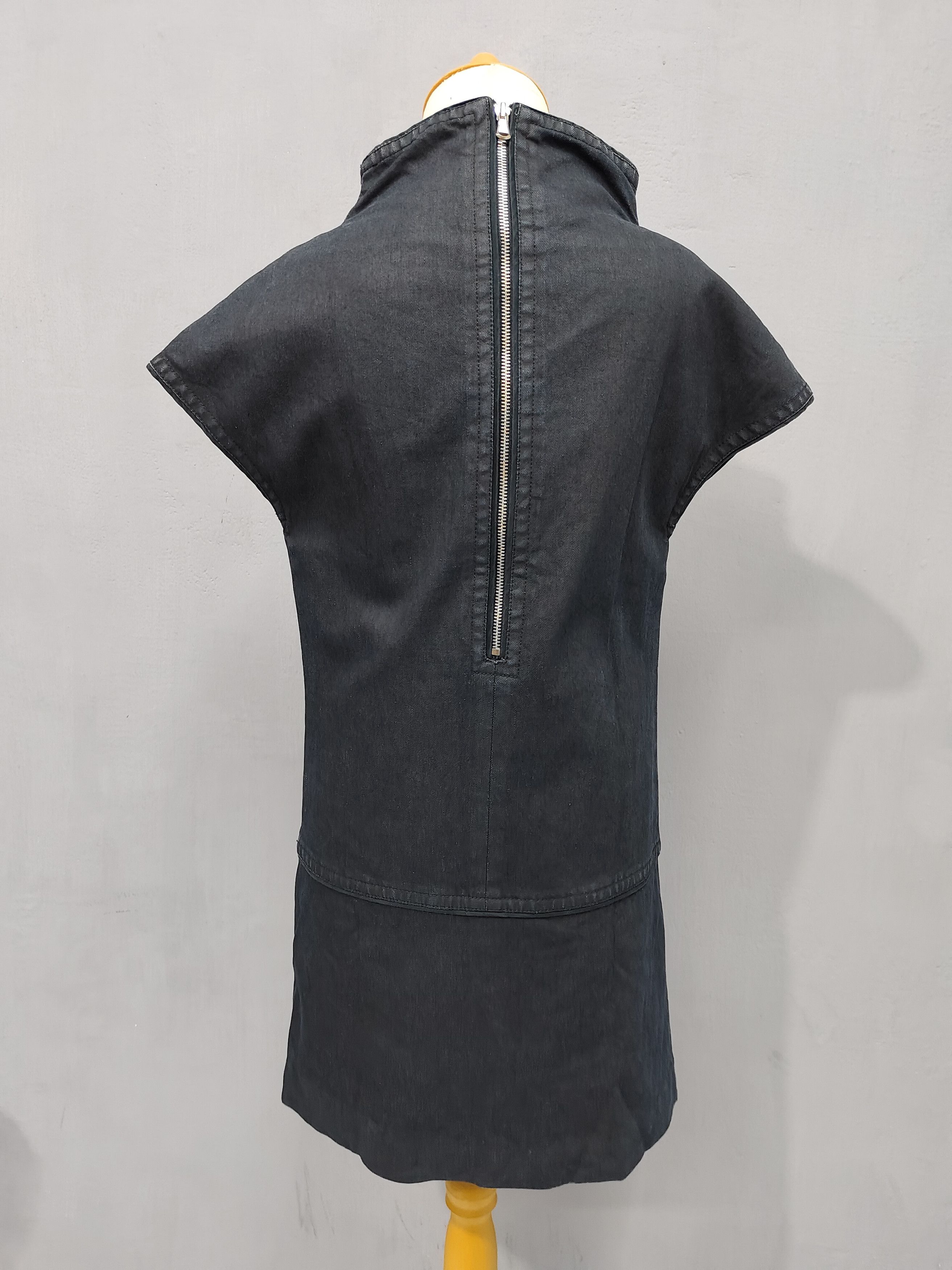 Marc Jacobs 2000s Marc Jacobs- Funnel Neck Archive Utility Zip Dress Size M / US 6-8 / IT 42-44 - 4 Thumbnail
