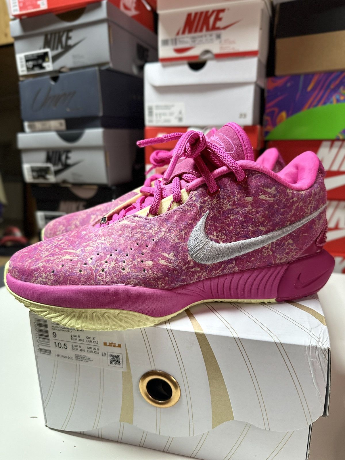 Nike New Nike Lebron XXI Size 9 US Men The World Is Your Oyster Size US 9 / EU 42 - 1 Thumbnail